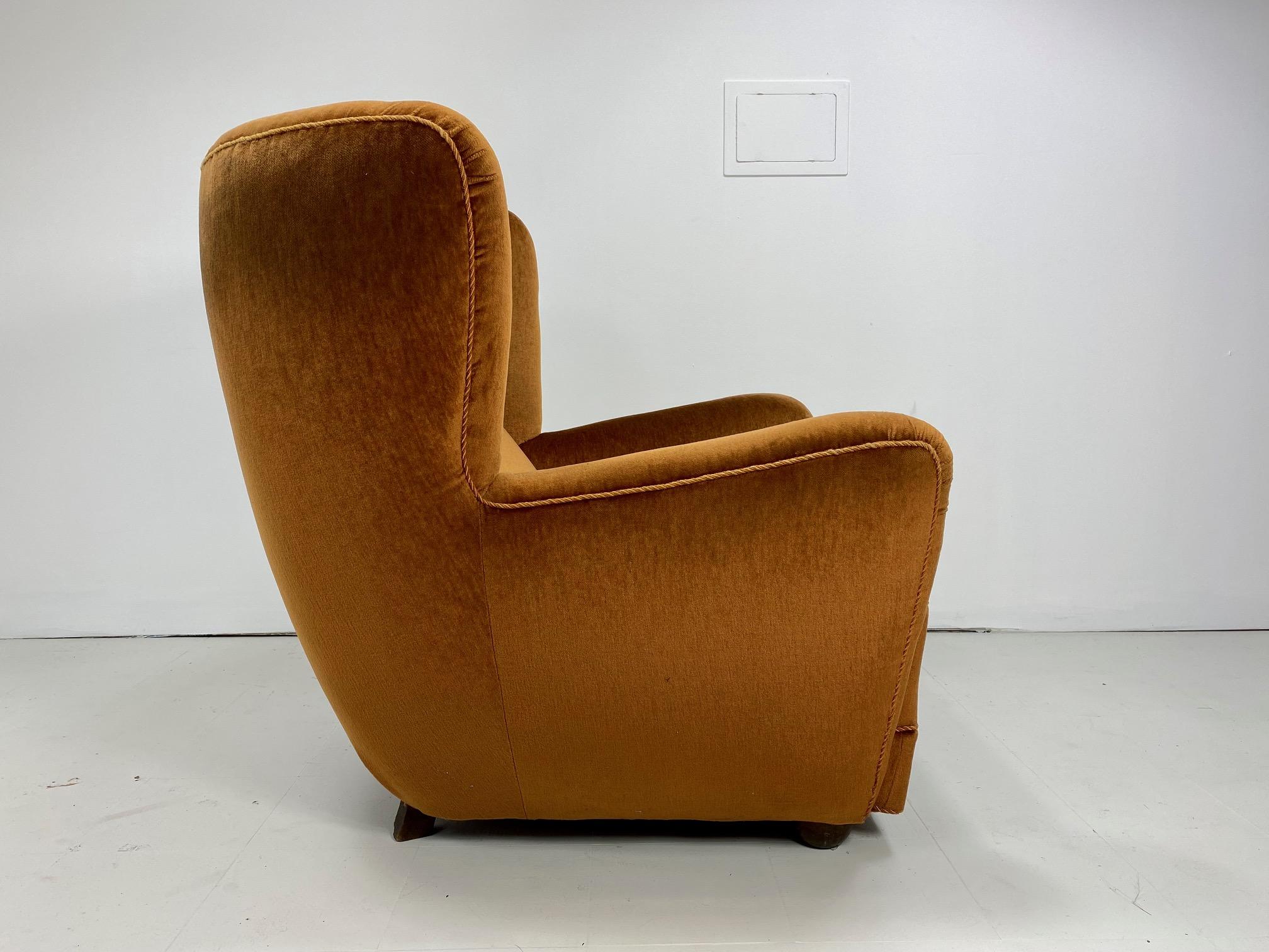 Scandinavian Modern 1940's Danish Lounge Chair