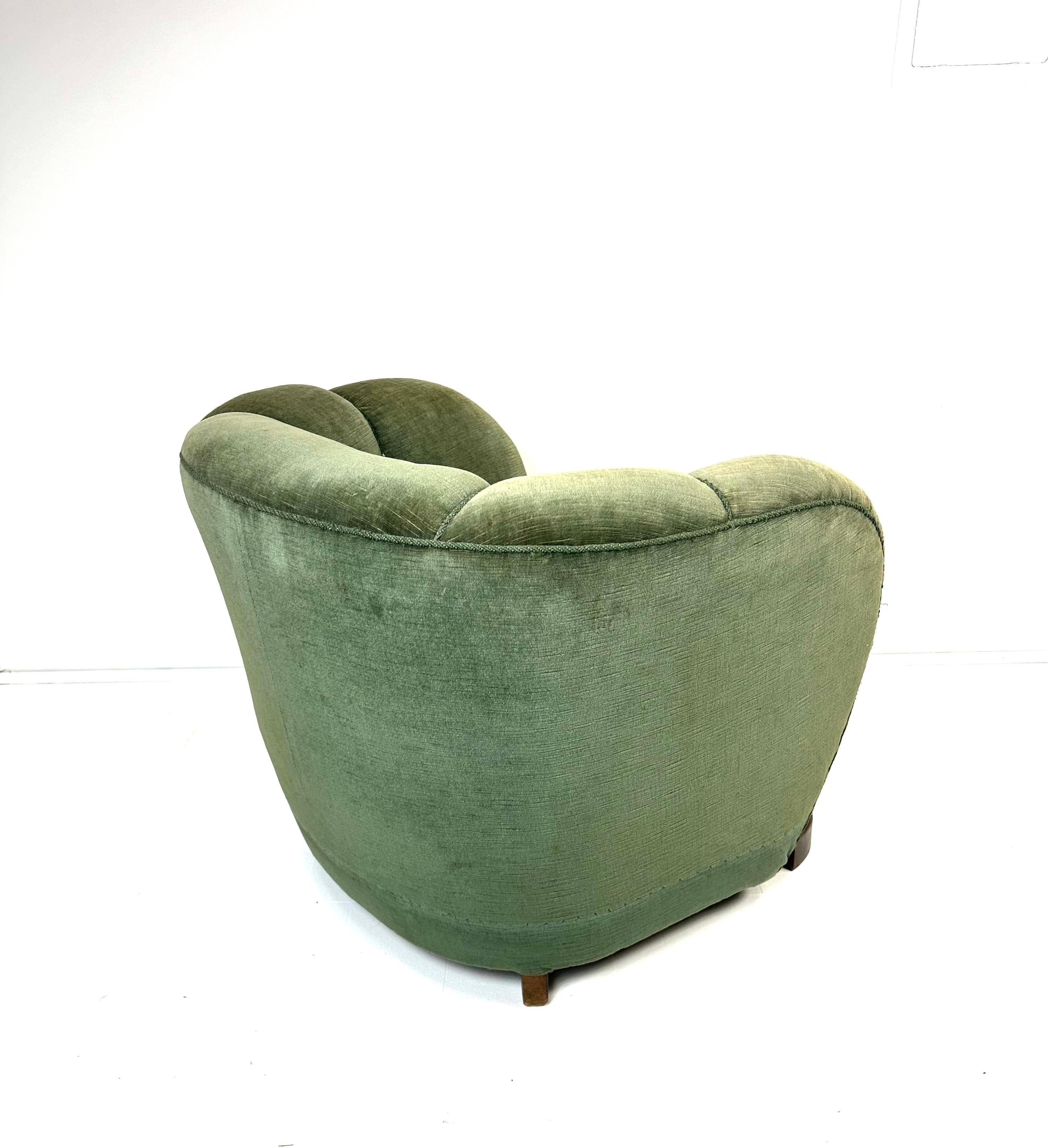 20th Century 1940’s Danish Lounge Chair