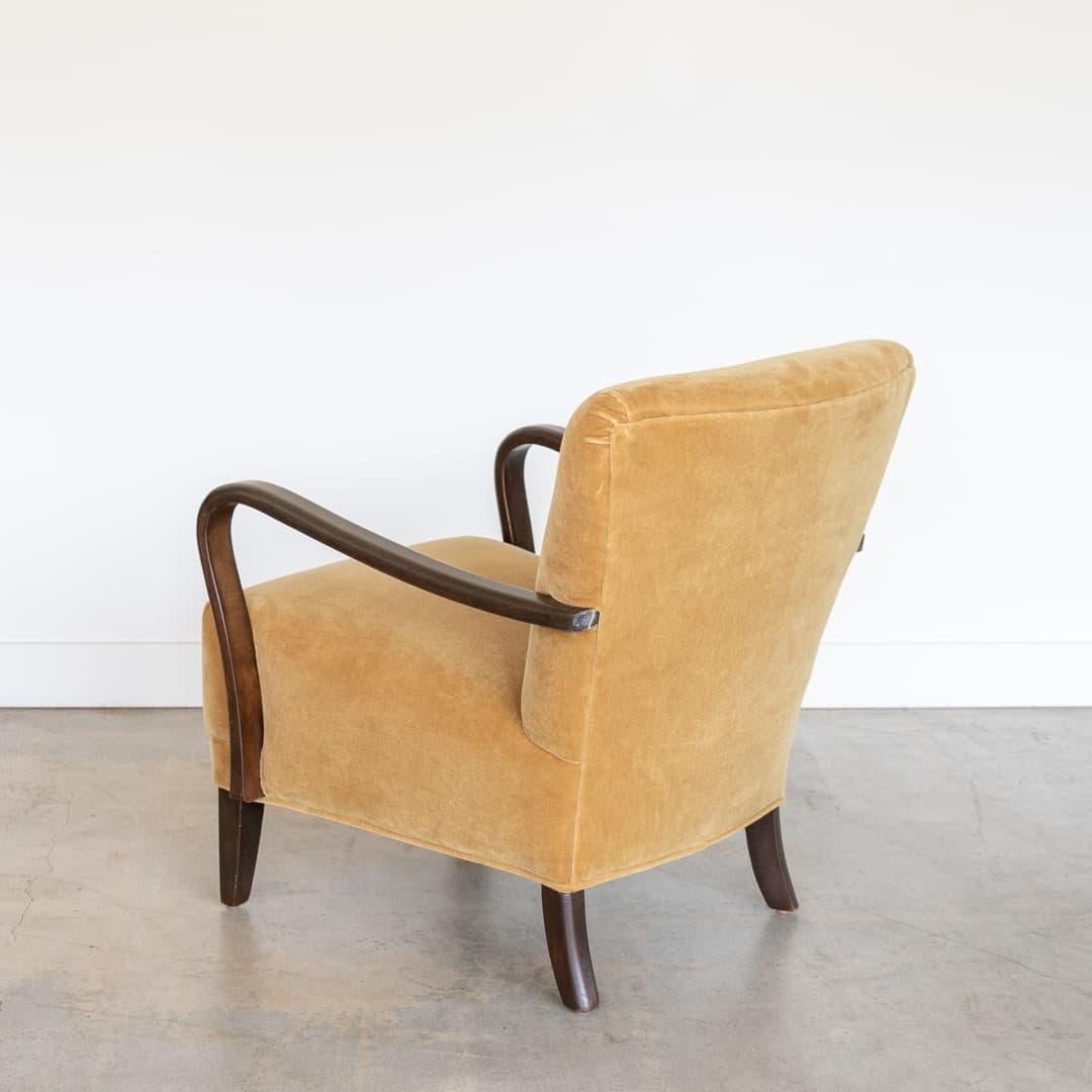 1940's Danish Lounge Chair For Sale 1
