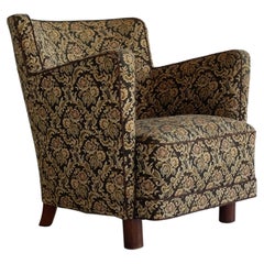 Vintage 1940s, Danish Lounge Chair