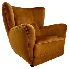 Vintage 1940's Danish Lounge Chair