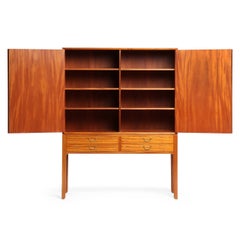 1940s Danish Mahogany Cabinet by Ole Wanscher for A.J. Iversen