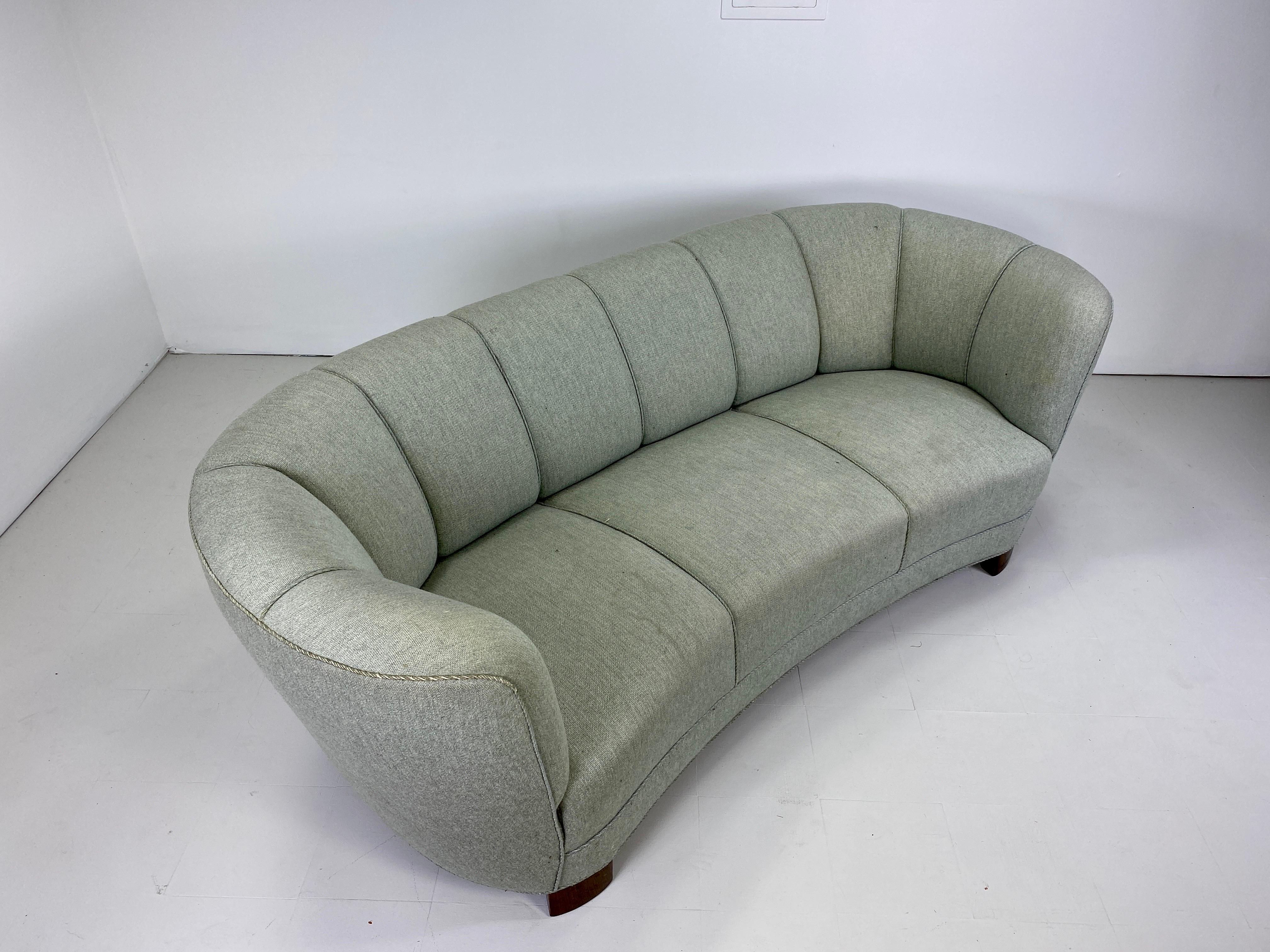 Scandinavian Modern 1940s Danish Sofa