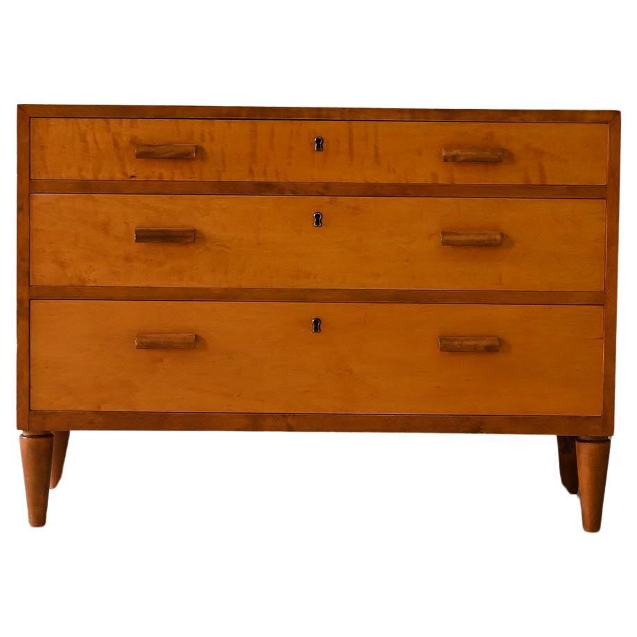 1940s Deco chest of drawers