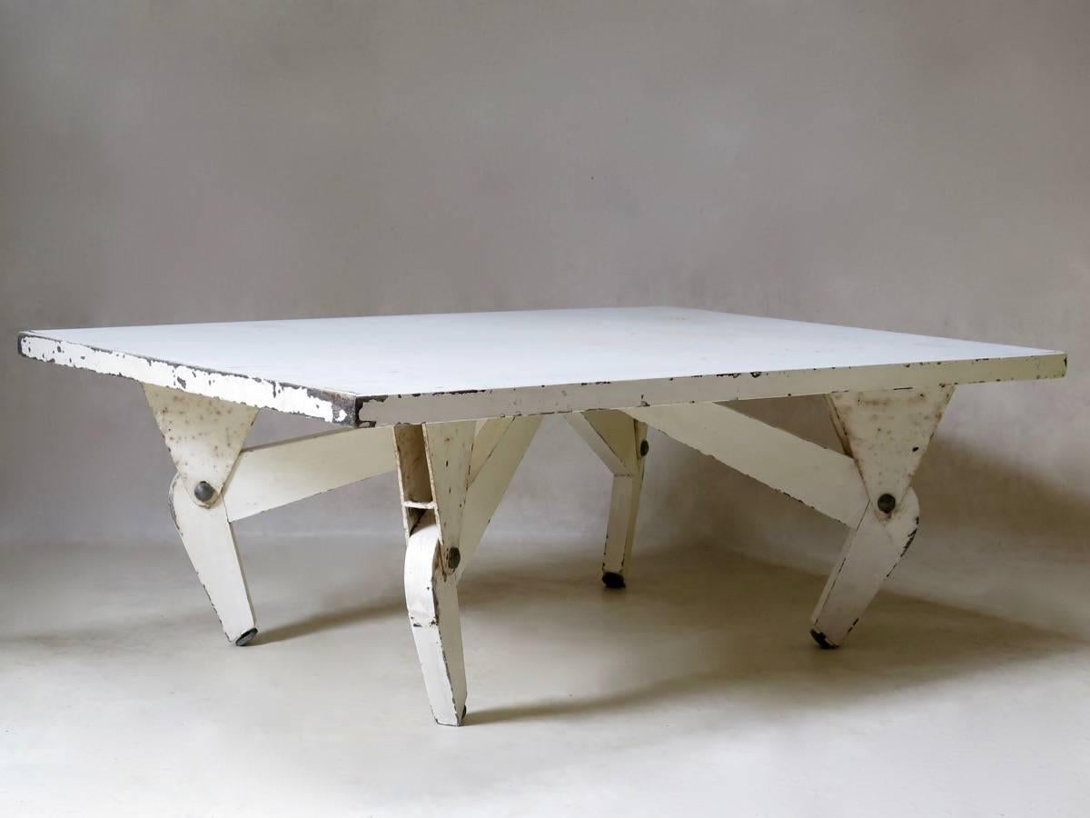 Designer-Prototyp für zwei Positionen-Tisch aus den 1940er Jahren im Angebot 1