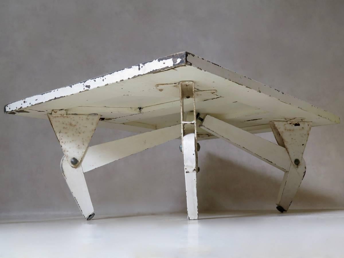 Prototype de table à double positionnement du designer des années 1940 en vente 2