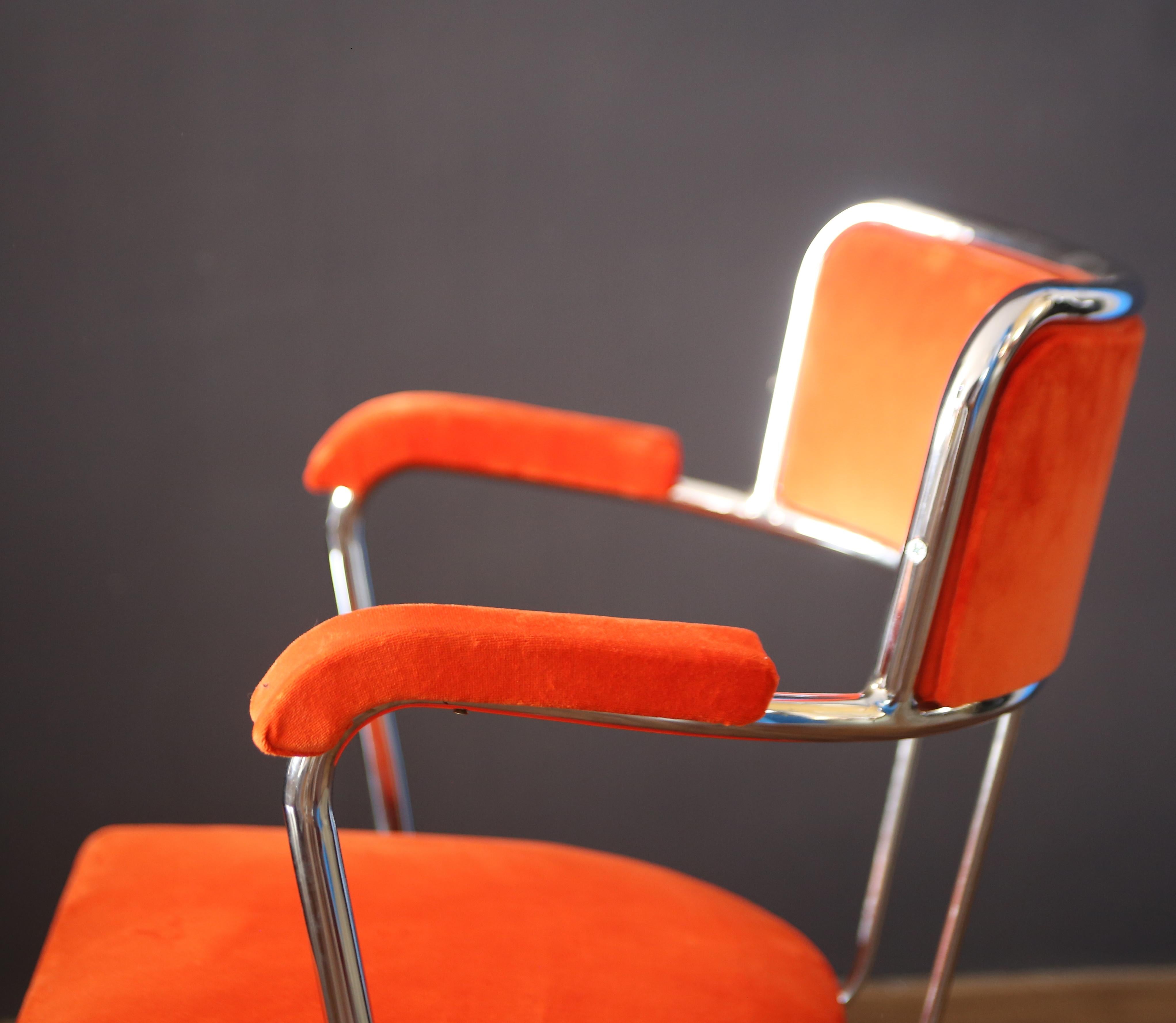 Mid-20th Century chaise de bureau des années 1940 fabriquée en Italie en vente