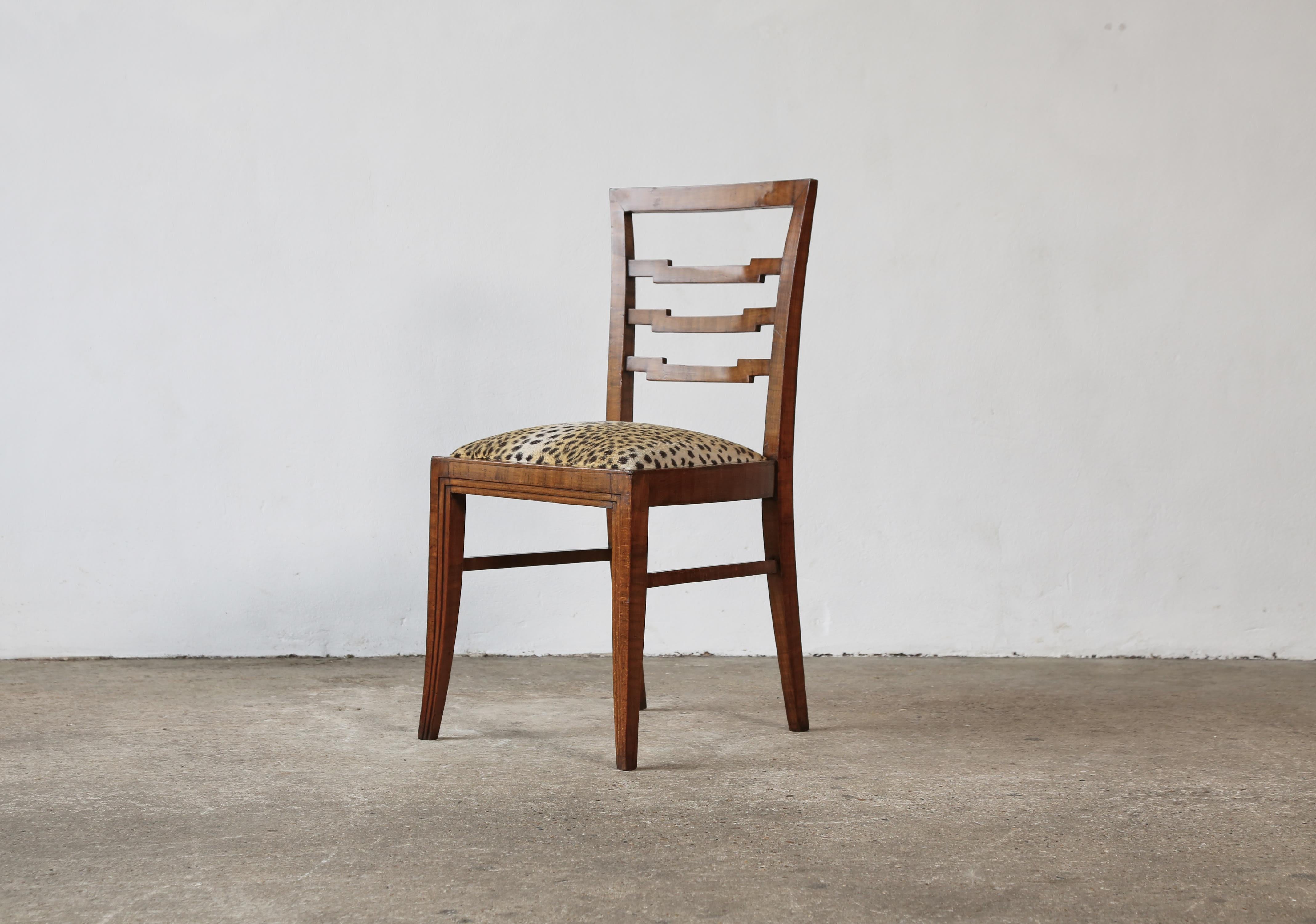1940s Dining Chairs attributed to Gio Ponti, Italy For Sale 7
