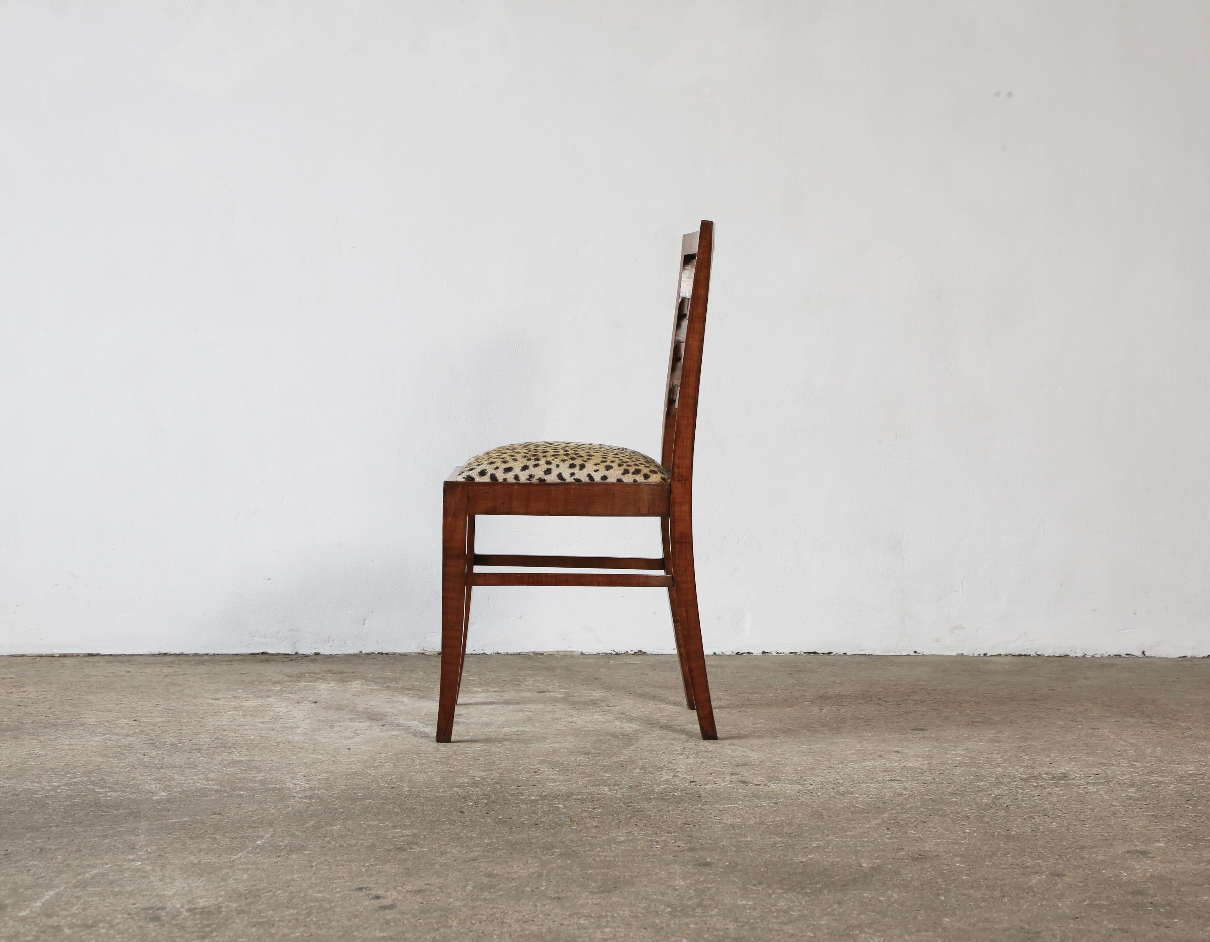1940s Dining Chairs attributed to Gio Ponti, Italy For Sale 9