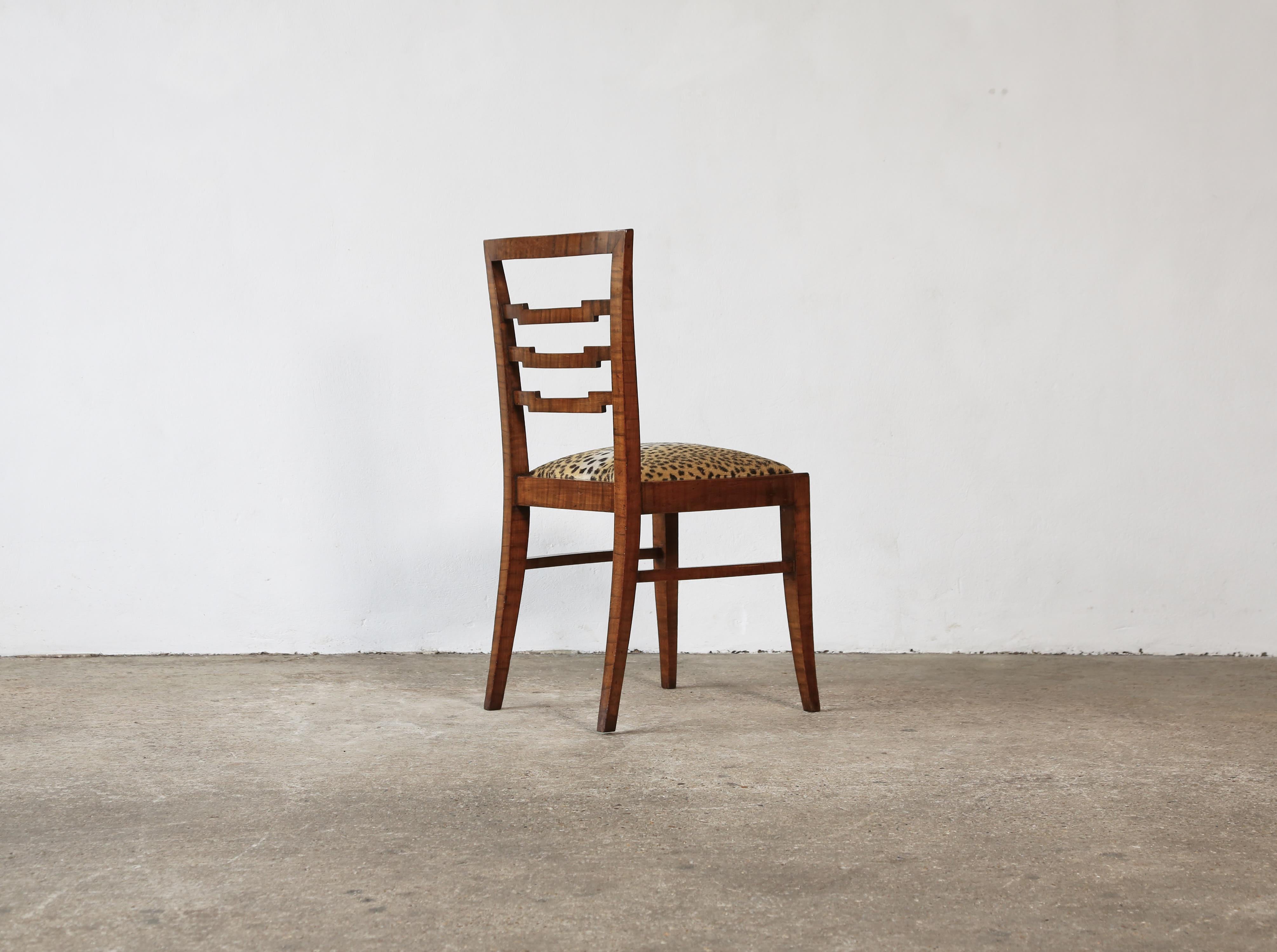 1940s Dining Chairs attributed to Gio Ponti, Italy For Sale 10