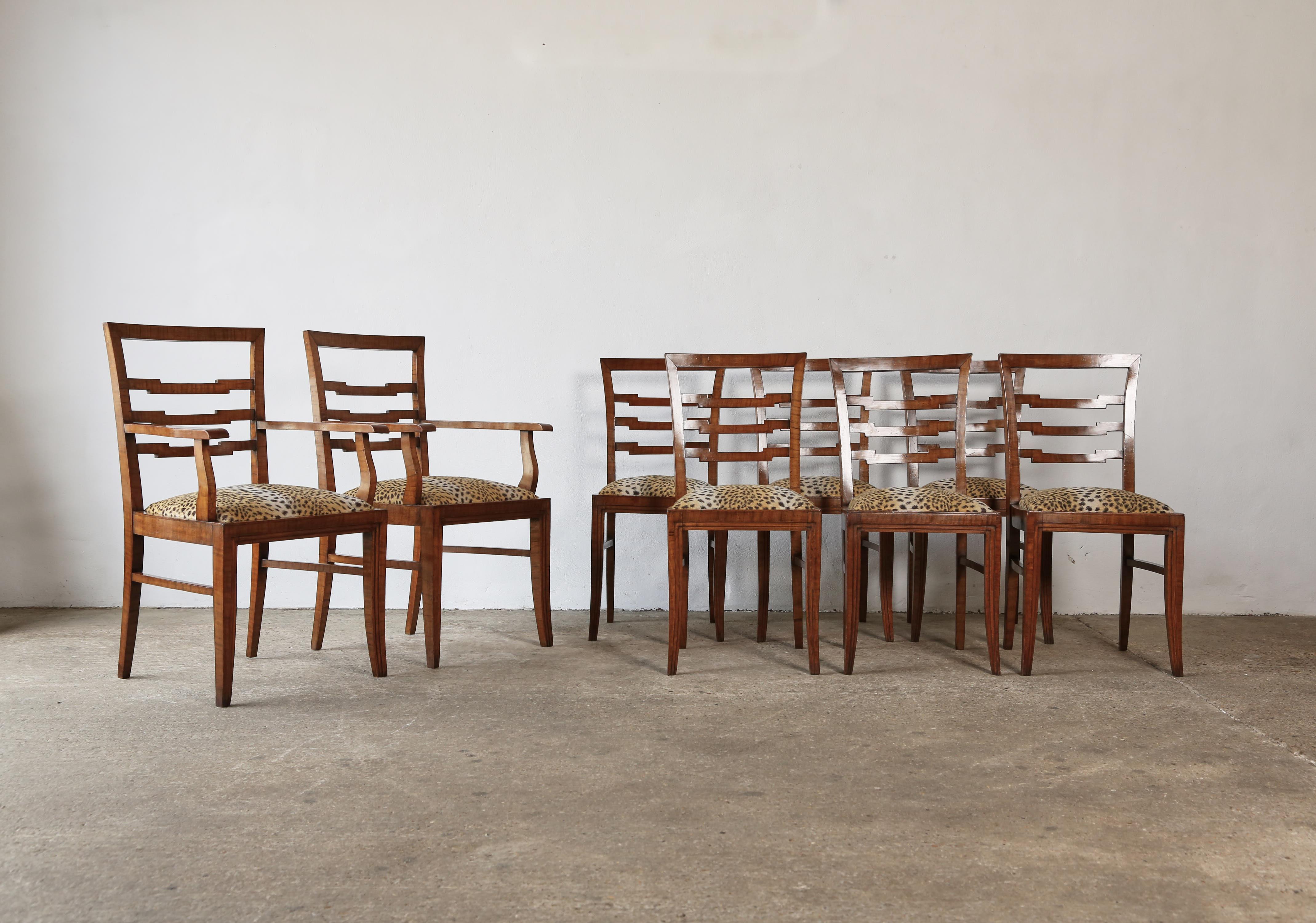 1940s Dining Chairs attributed to Gio Ponti, Italy For Sale 2