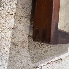 1940s Distressed Picture Frame Original Rich Mexican Wood Custom Vintage