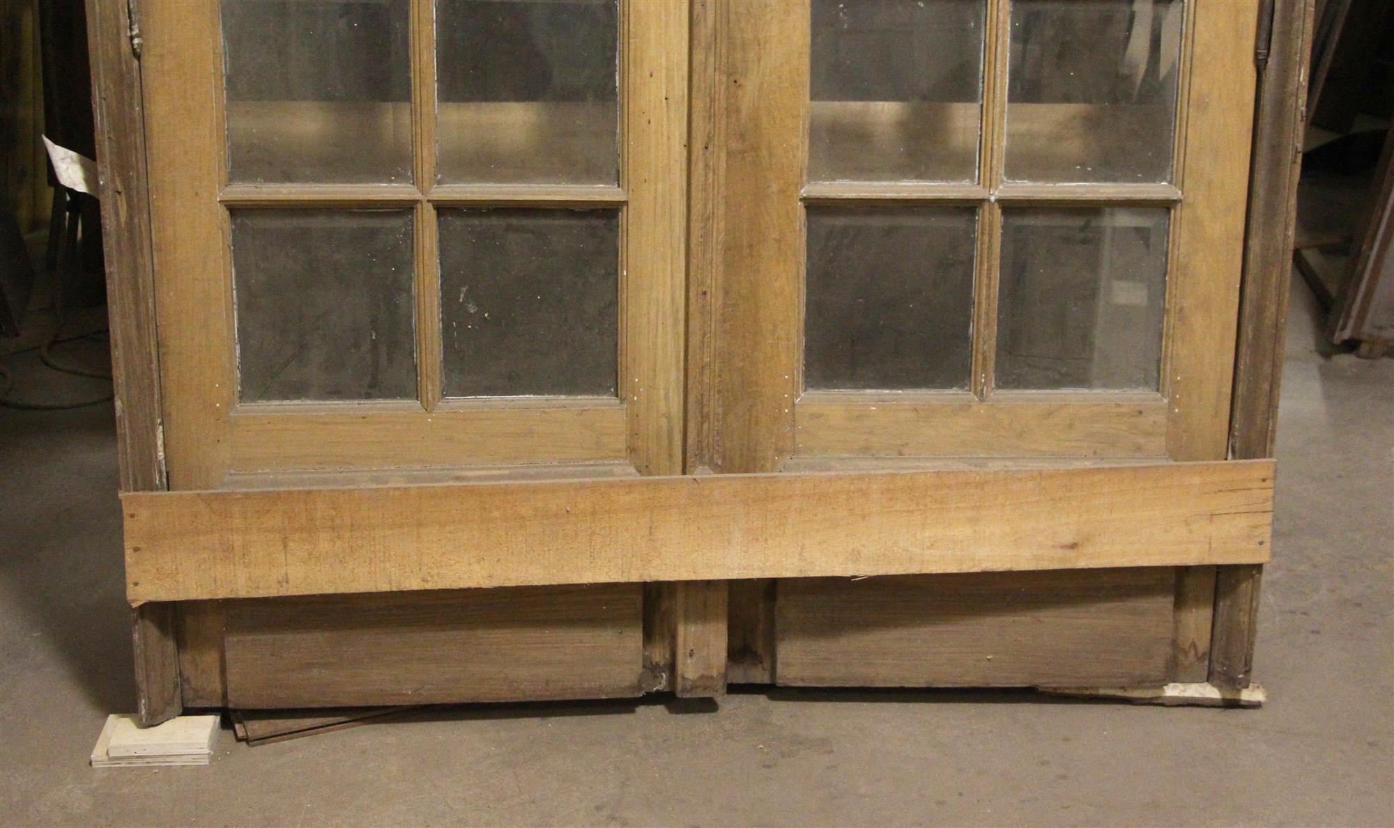 Argentine 1940s Double Doors in Frame from Argentina Made of Spanish Cedar