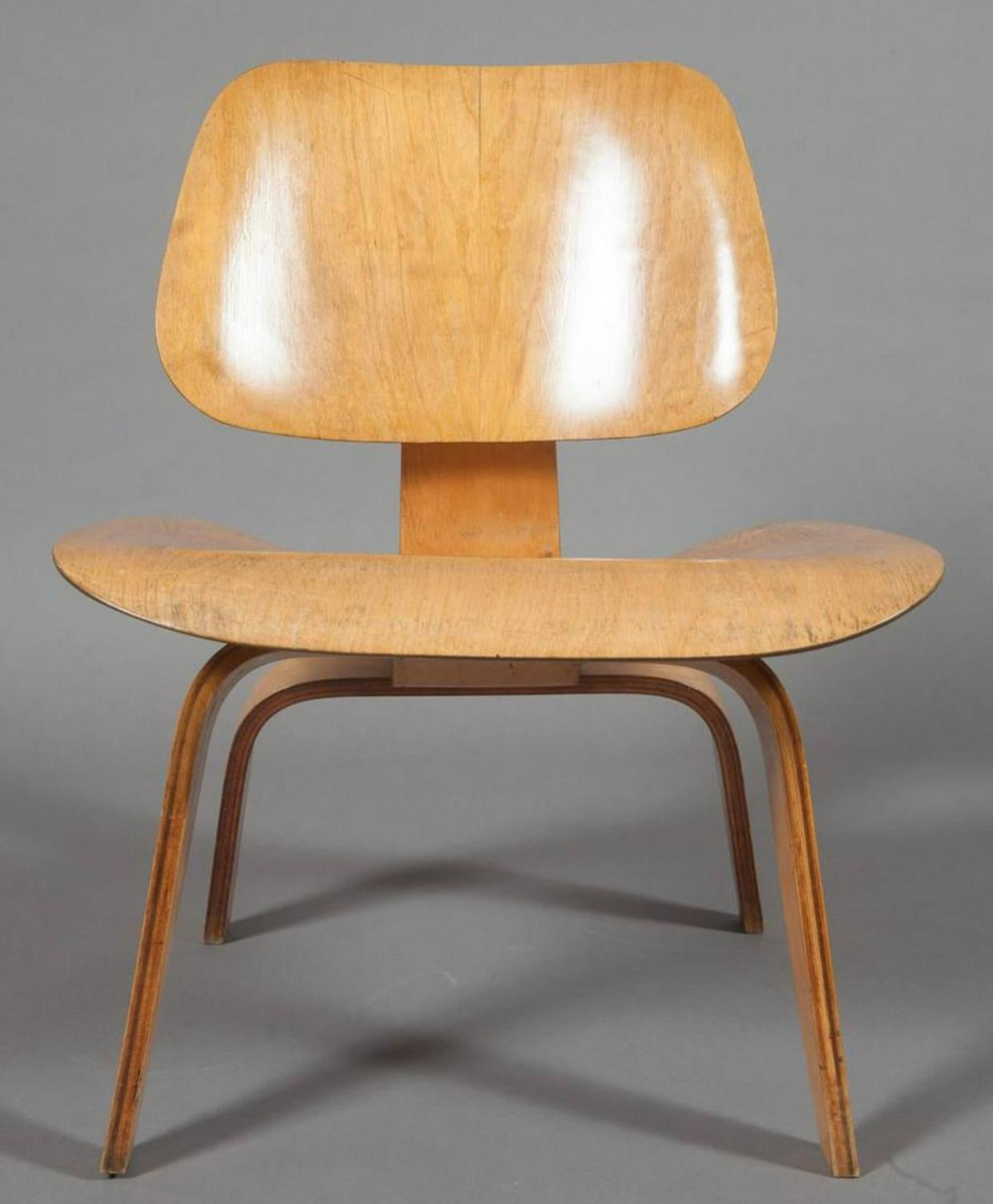Mid-Century Modern 1940s Eames LCW Lounge Chair by Evans Products
