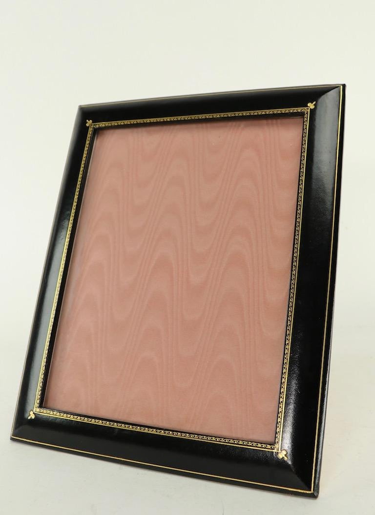 1940s Easel Frame of Tooled Leather at 1stDibs