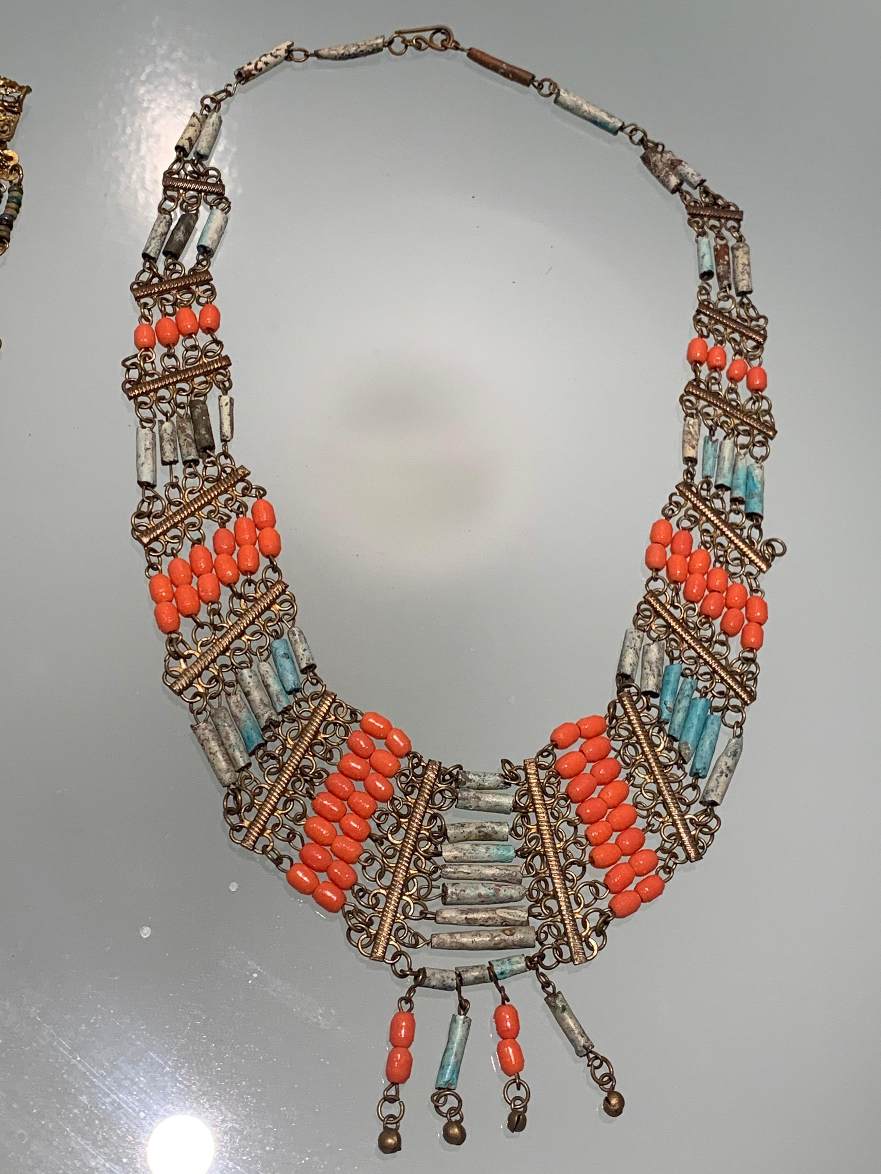 egyptian bib necklace