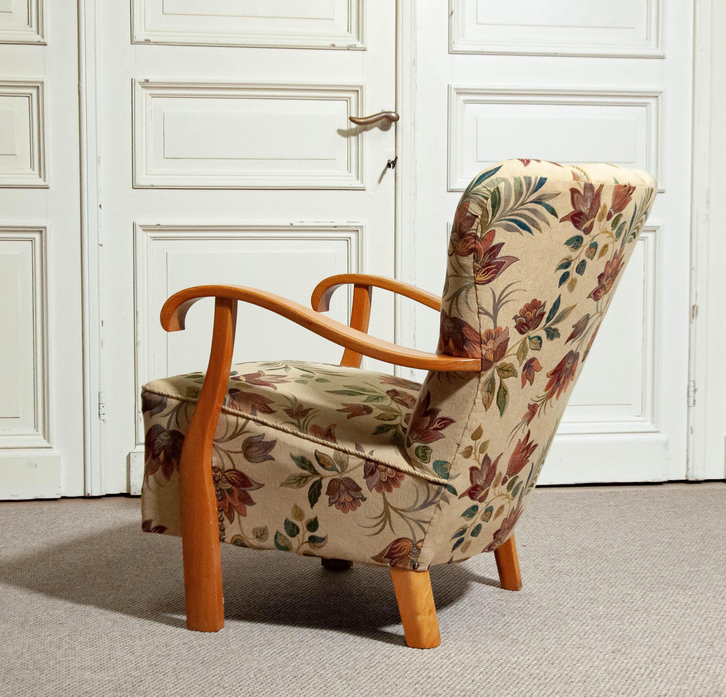 1940er Ulmen-Sessel Schweden im Zustand „Gut“ im Angebot in Silvolde, Gelderland