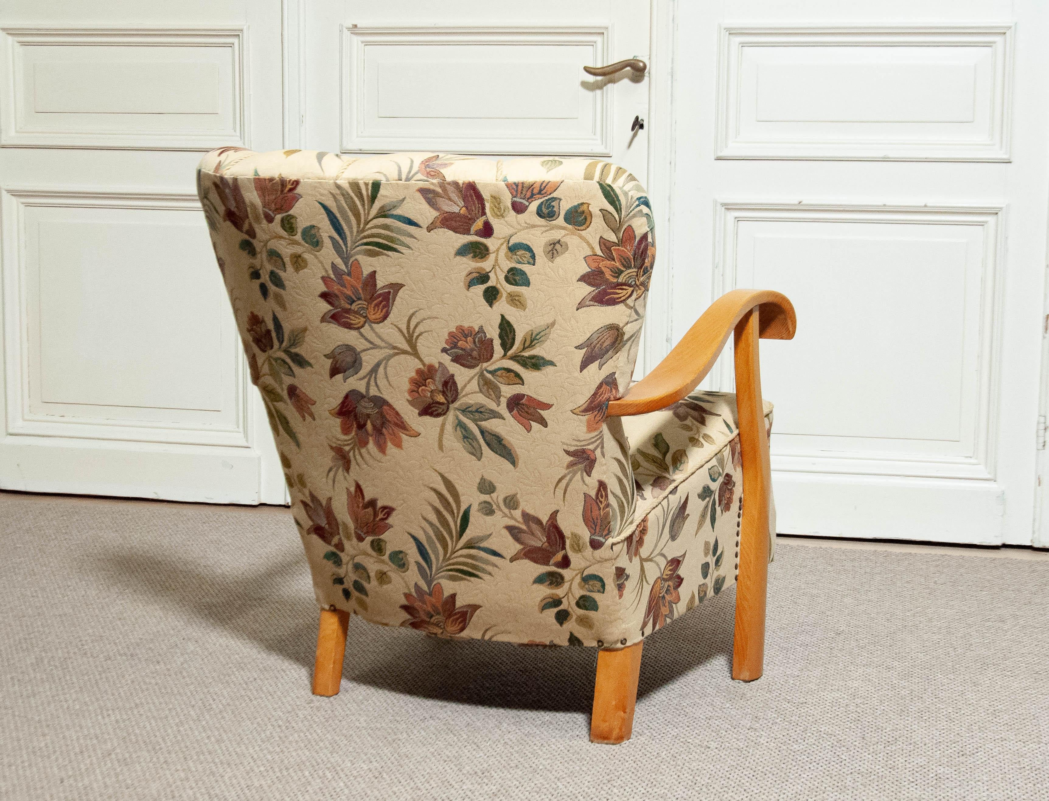 1940er Ulmen-Sessel Schweden im Angebot 2