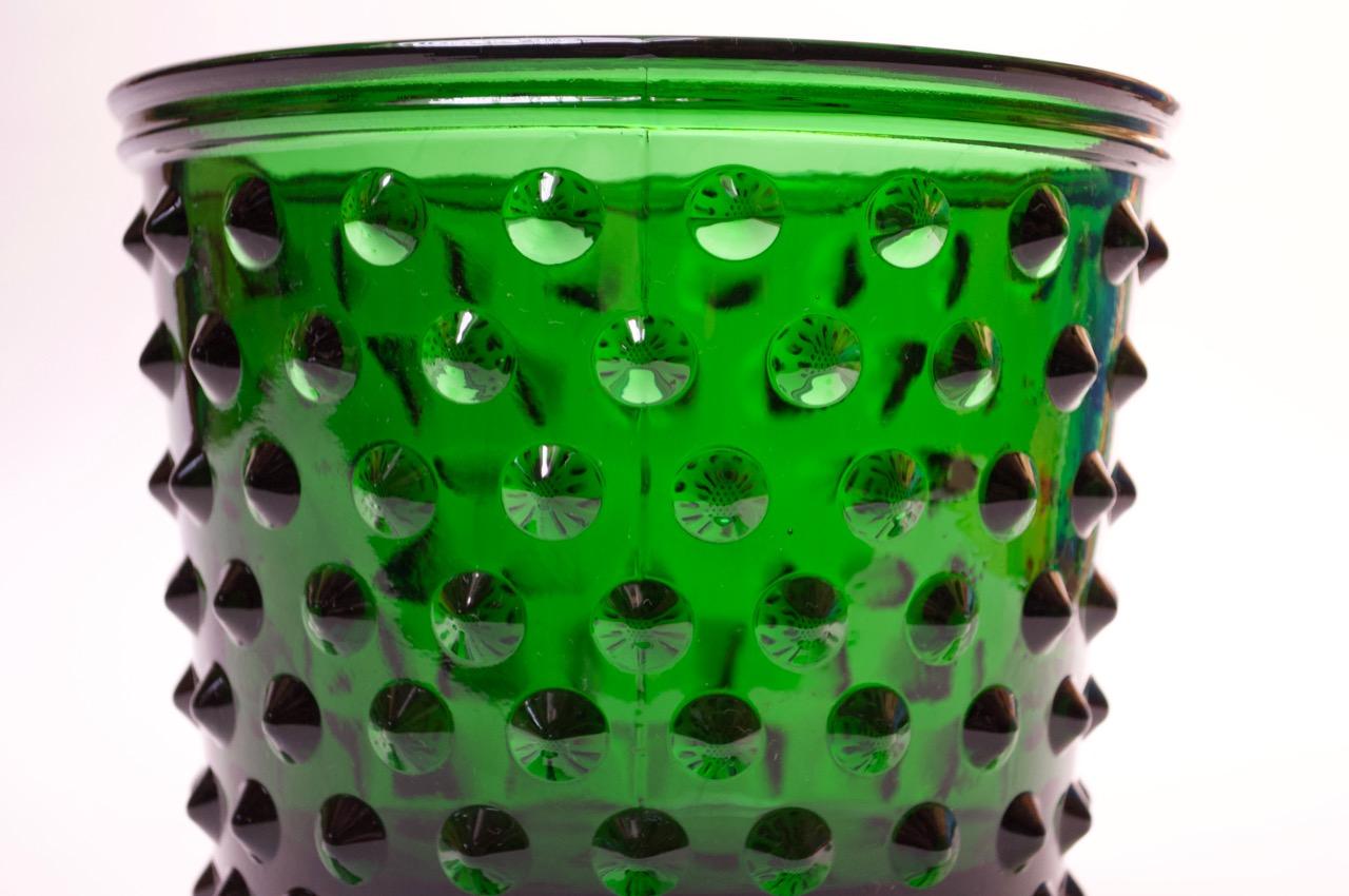 1940s Emerald Glass 