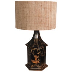 1940s English Chinoiserie Table Lamps
