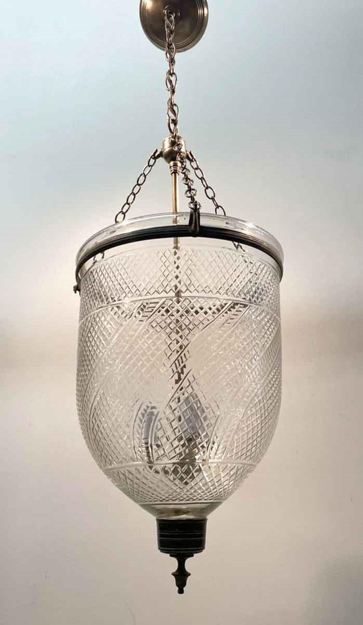 bell jar pendant light