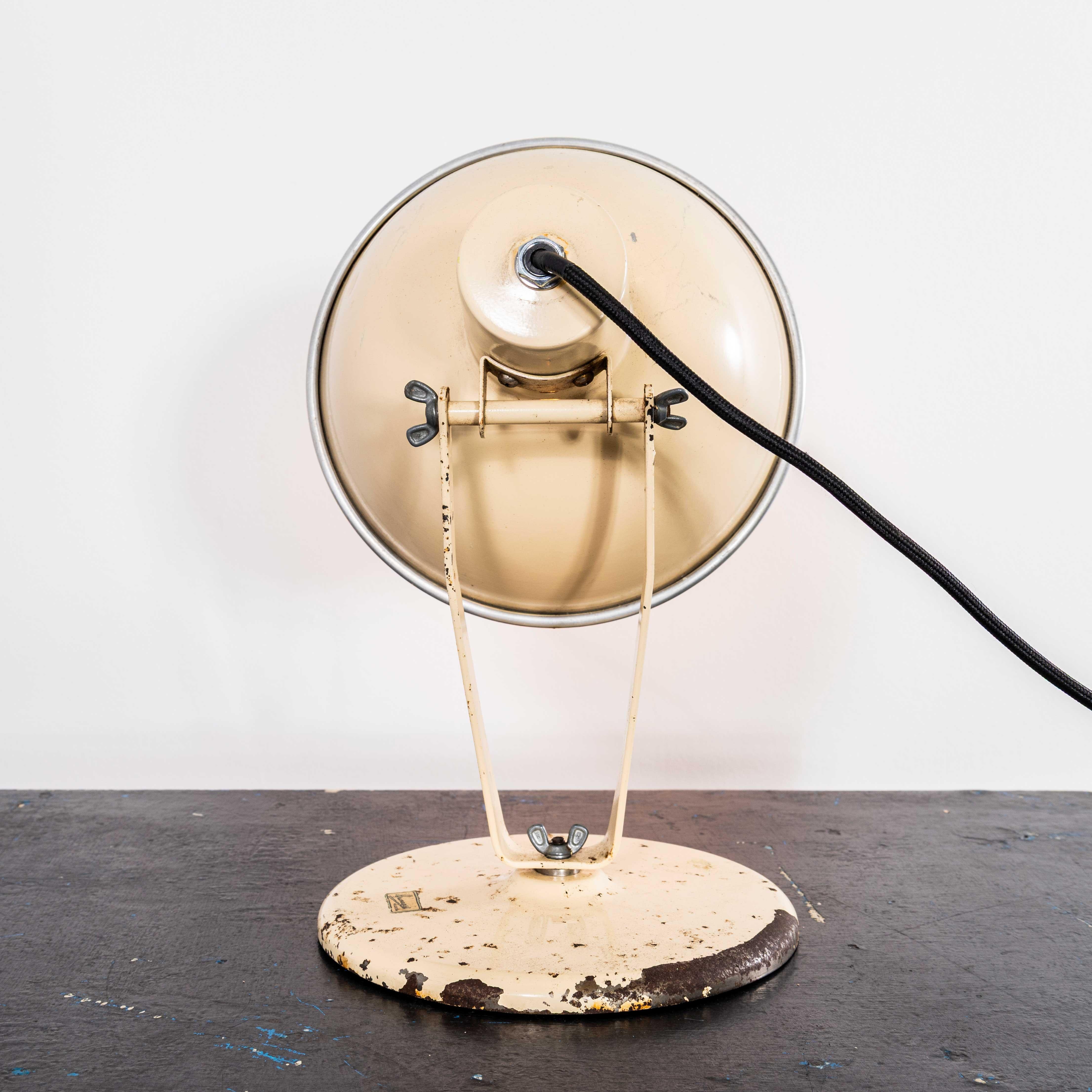 1940's English Gamages Holborn Desk Lamp - 10 Inch For Sale 5