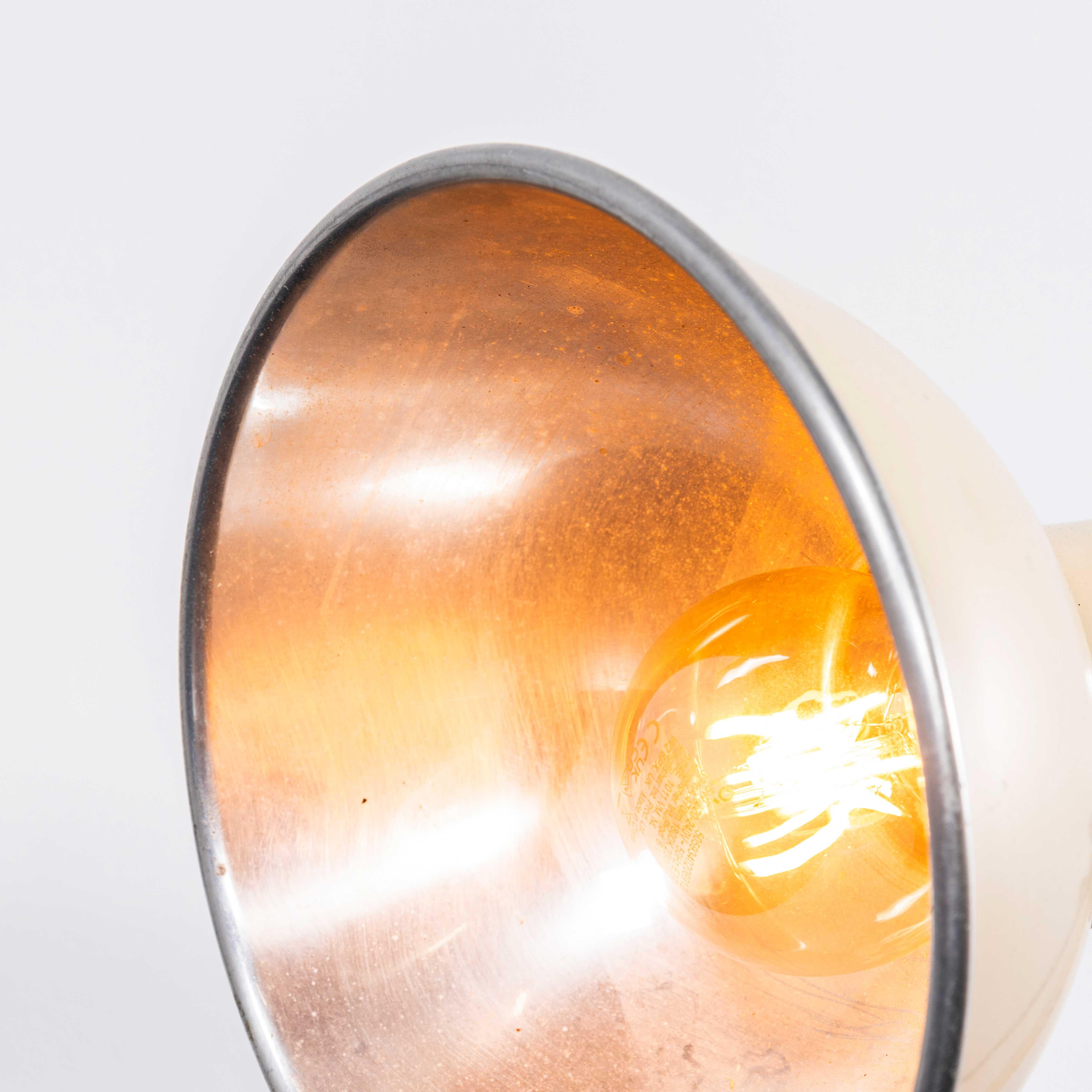 Aluminum 1940's English Gamages Holborn Desk Lamp - 10 Inch For Sale