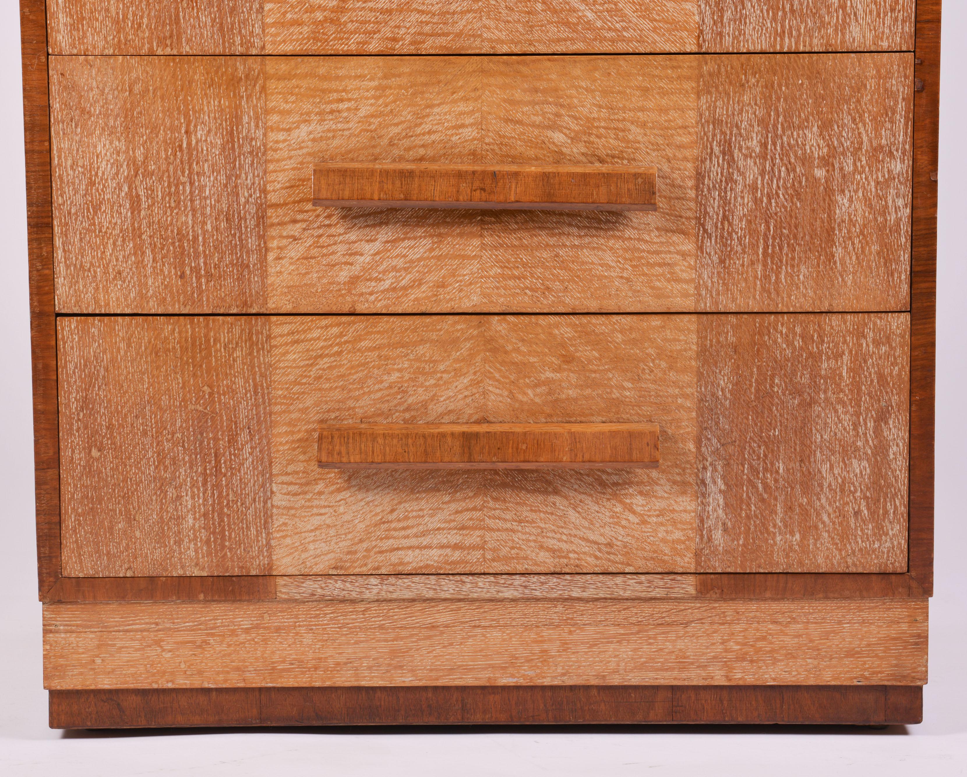 limed oak drawers