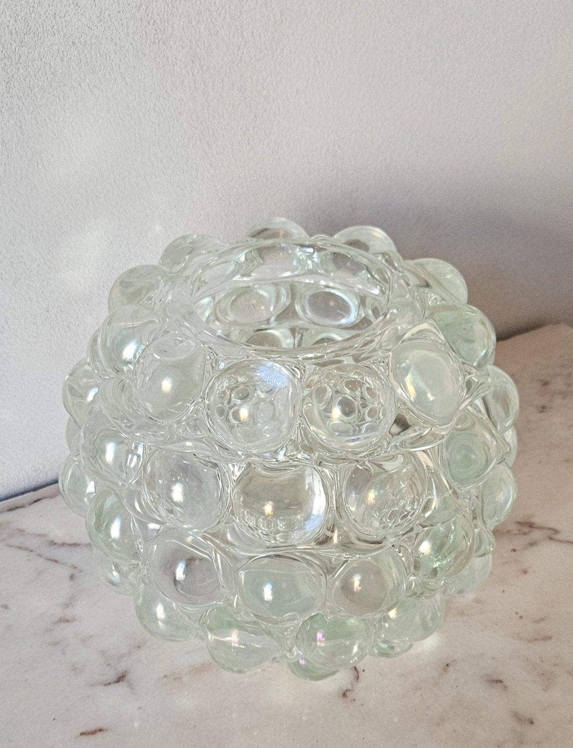 Mid-Century Modern 1940s Ercole Barovier Round Lenti Vase