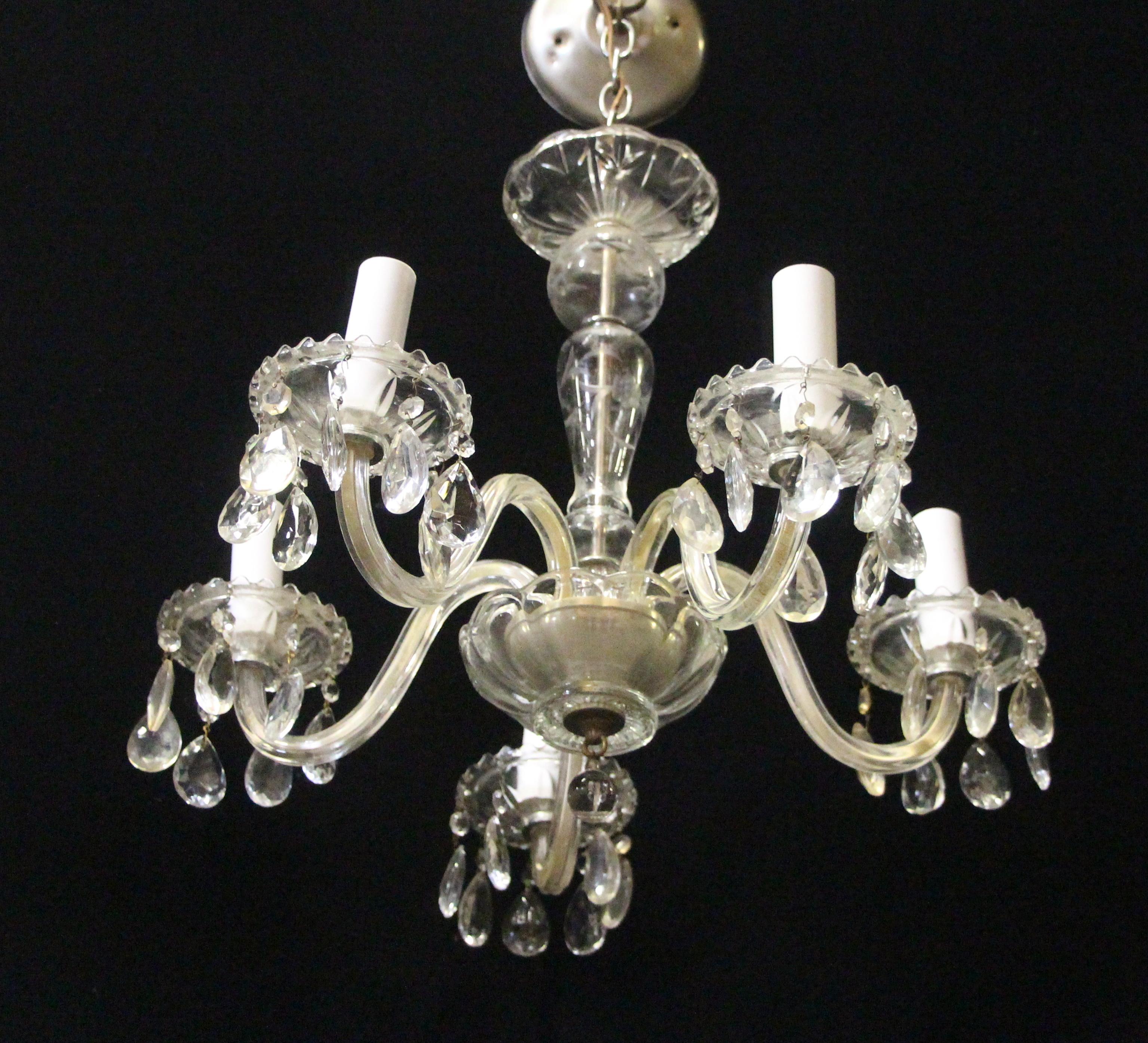 crystal chandelier bobeche