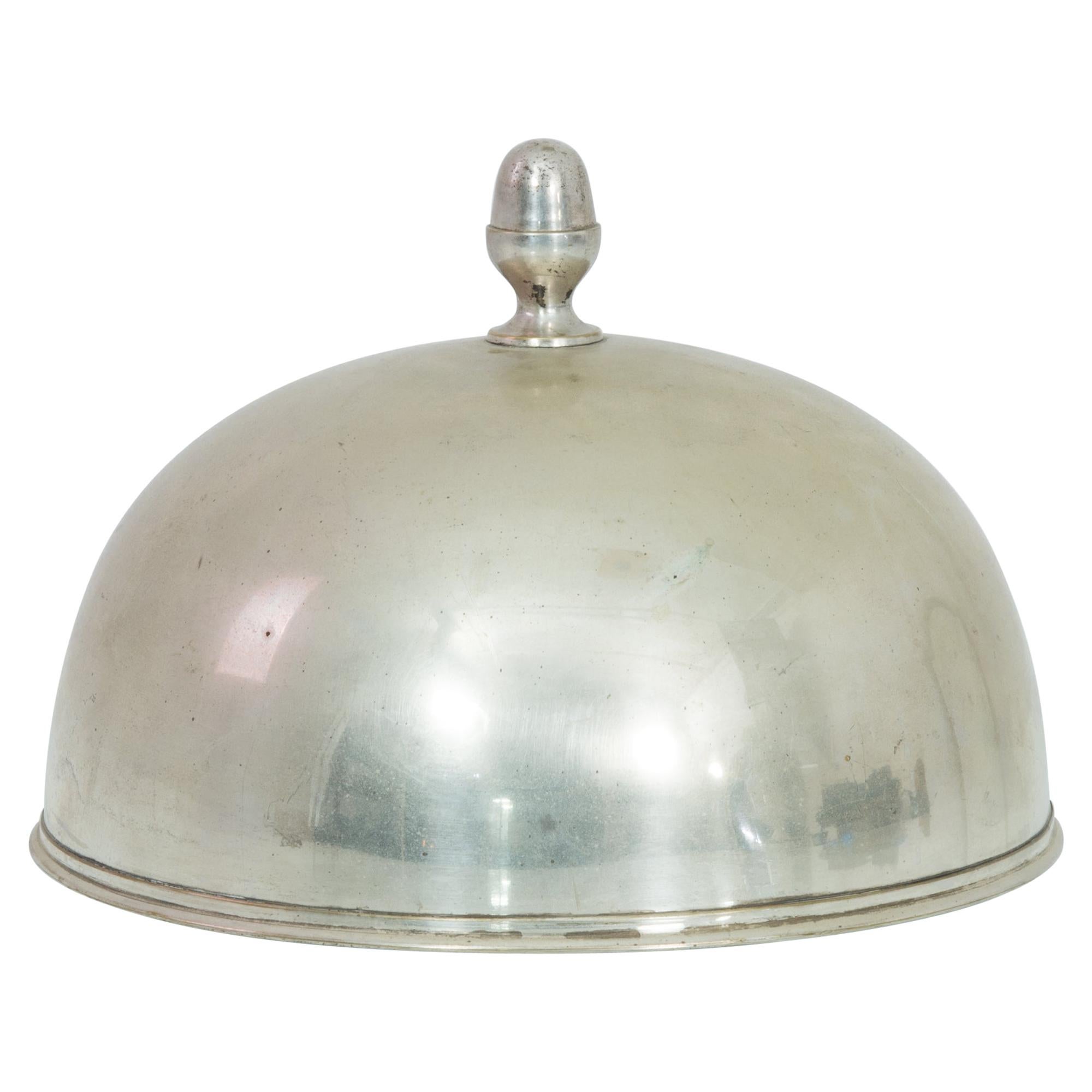 1940s European Silver-Plated Lid