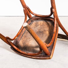 1940's Exceptional Early Bentwood Theatre Chairs - Set Of Four