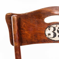 1940's Exceptional Early Bentwood Theatre Chairs - Set Of Four
