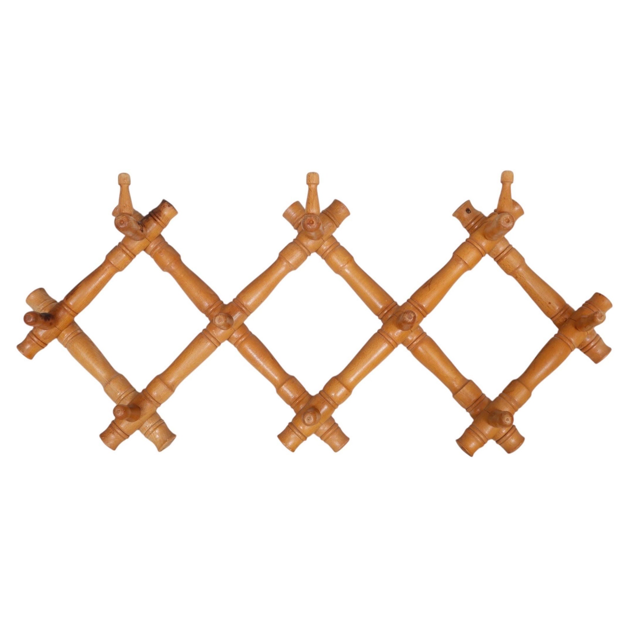 1940’s Expandable Coat Rack