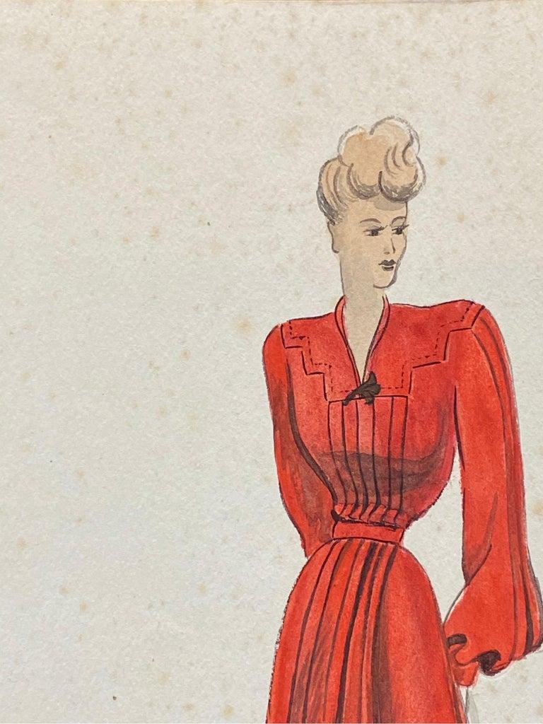 años 40 moda