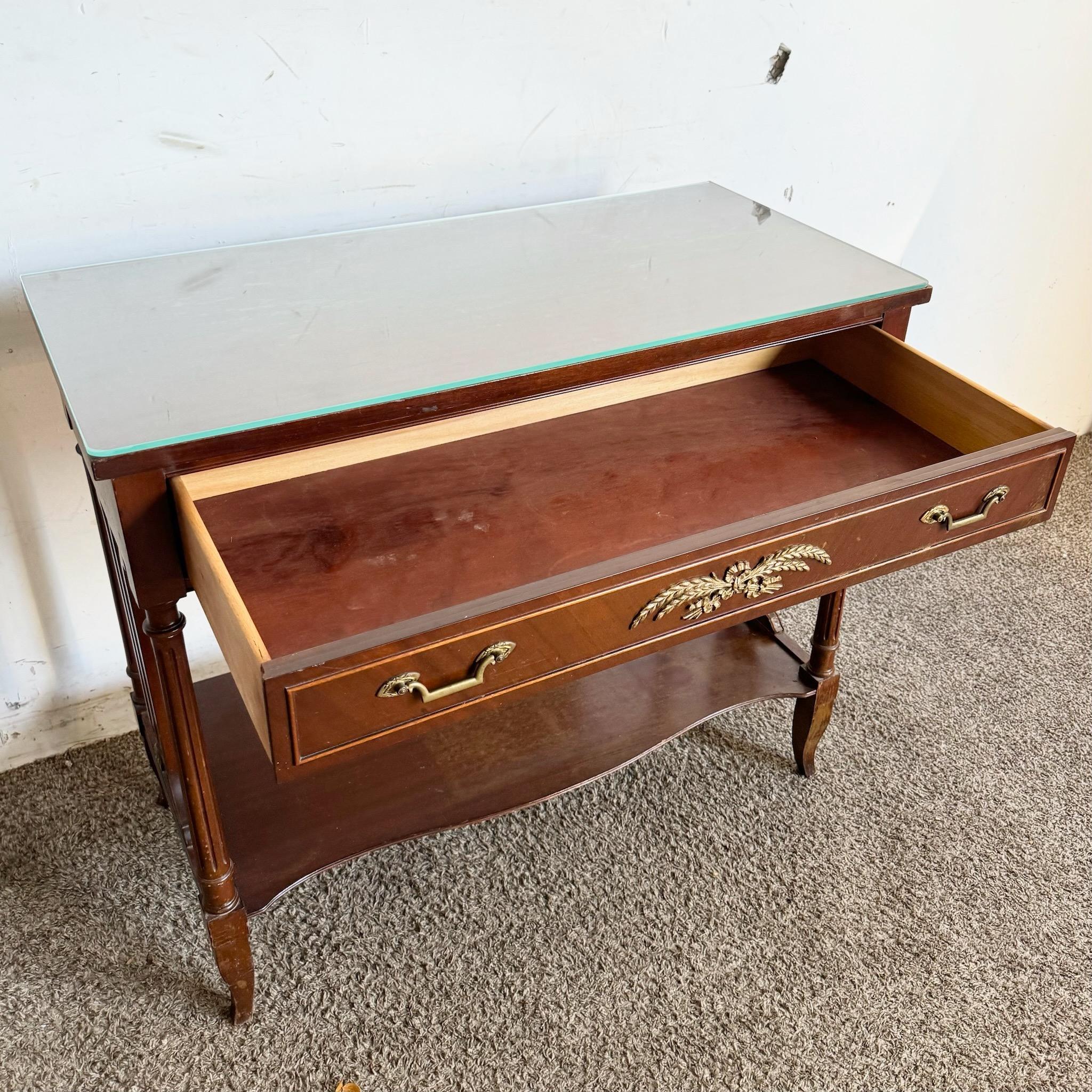 1940s Federal Flamed Mahogany Sideboard by Rway For Sale 2