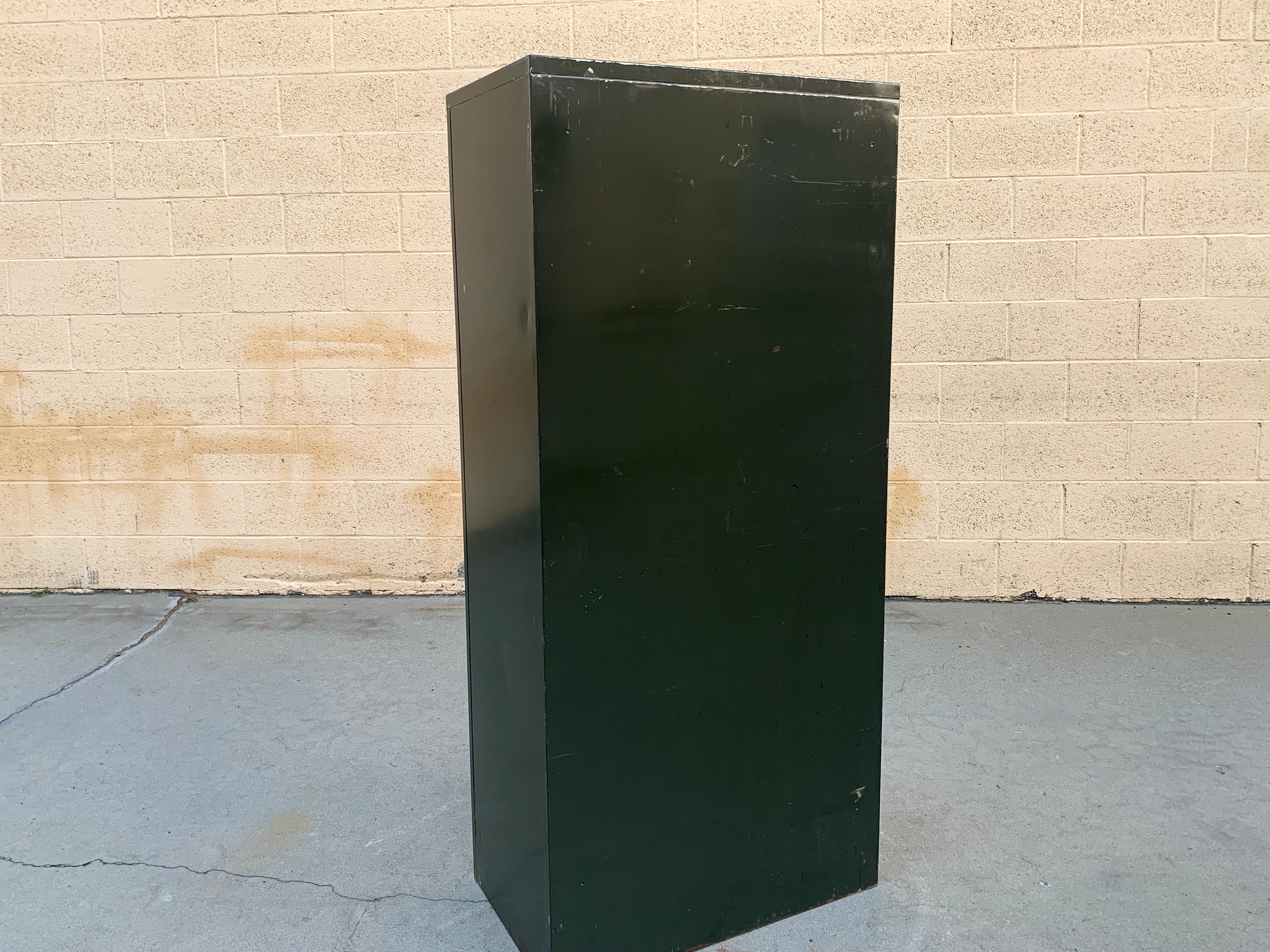American 1940s File Cabinet by Steel Furniture Co., 5 Drawer Tall