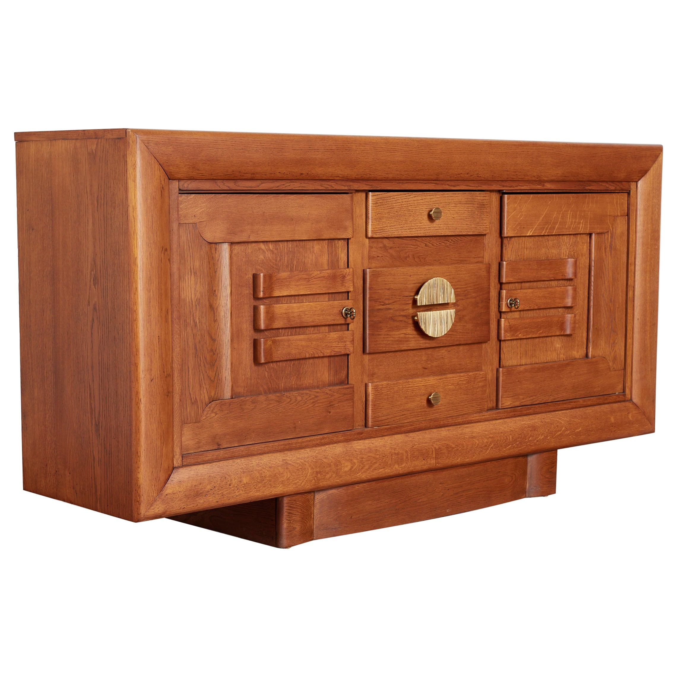 Credenza francese galleggiante degli anni '40