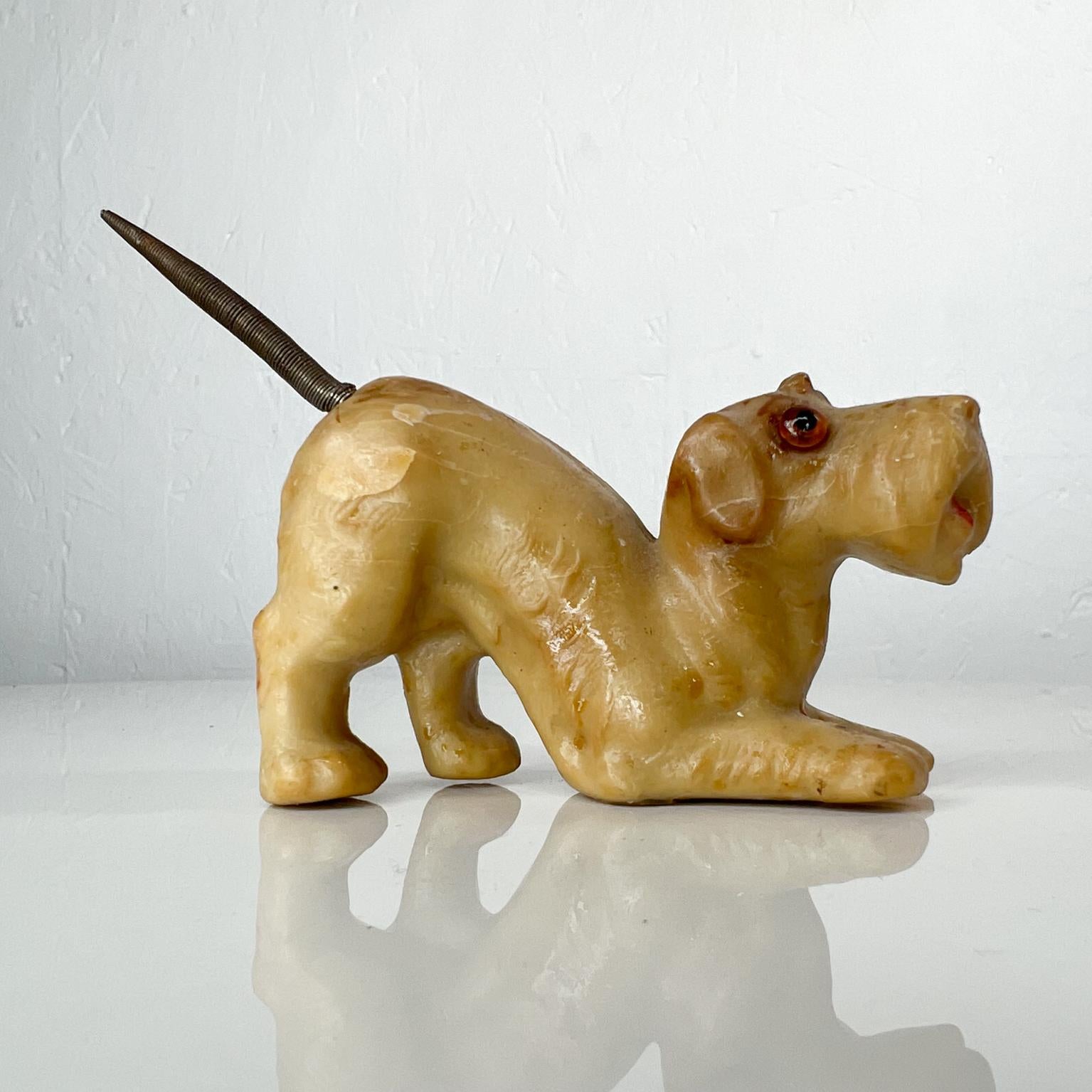 Other 1940s Folk Art Vintage Dog Castile Soap Sculpture Carving