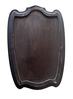 1940s Fontana Arte Attr. Mirror with Etched Green Glass Frame