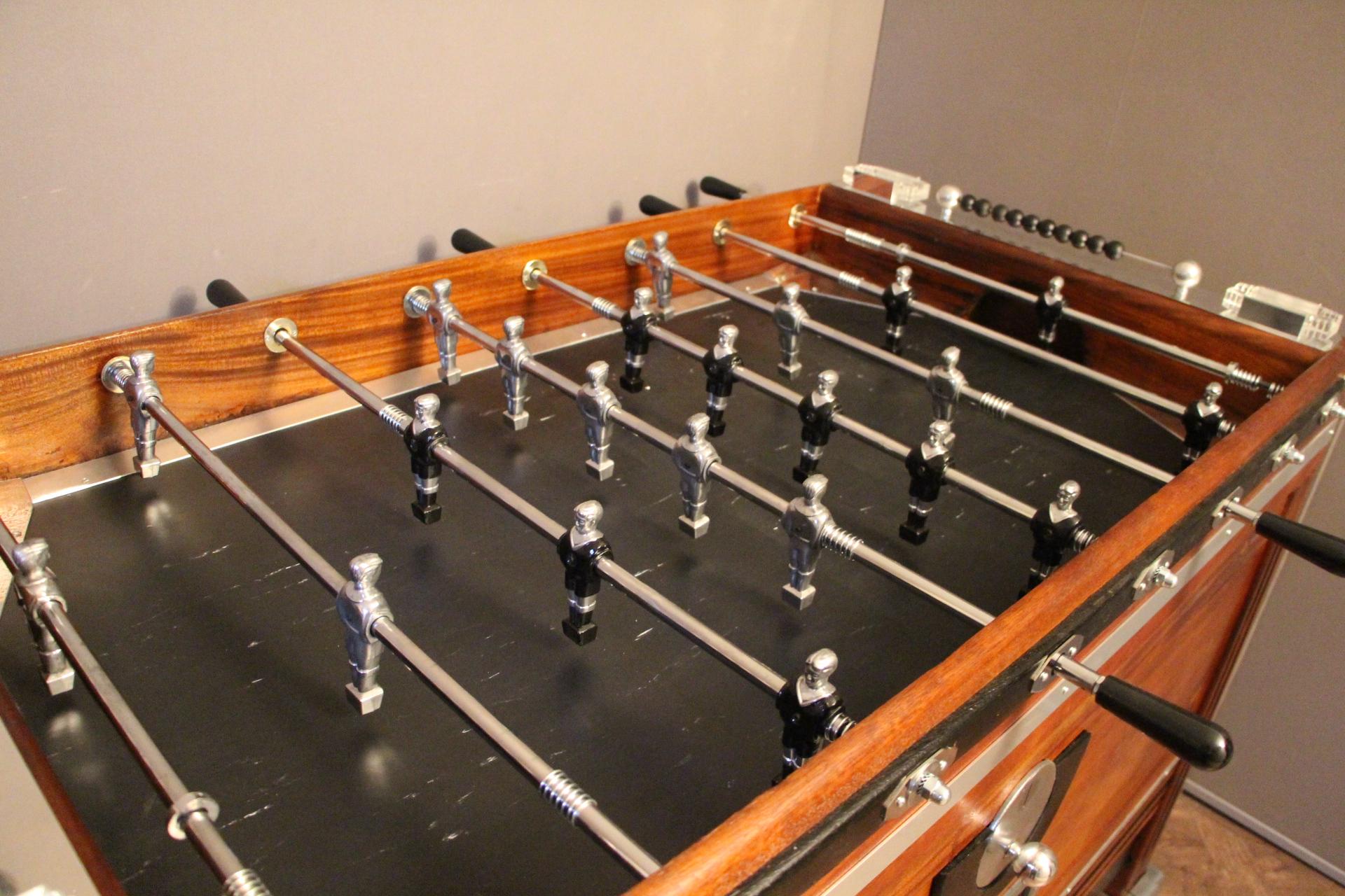 Mid-20th Century 1940s  French Foosball Table , Football Game Table