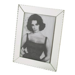 1940s France Large Mirror Picture Frame