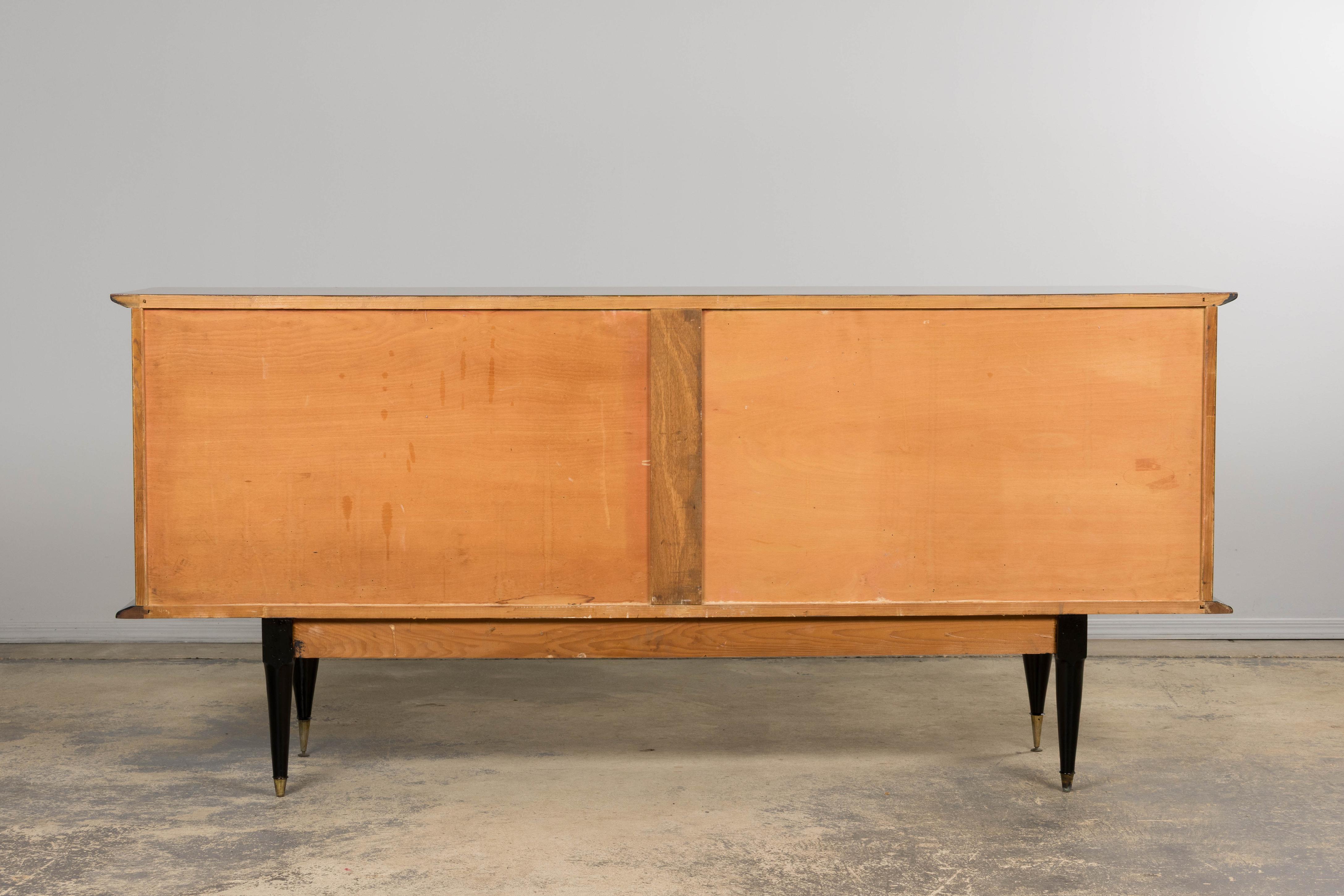 Aparador francés Art Déco de palisandro de los años 40 en venta 11