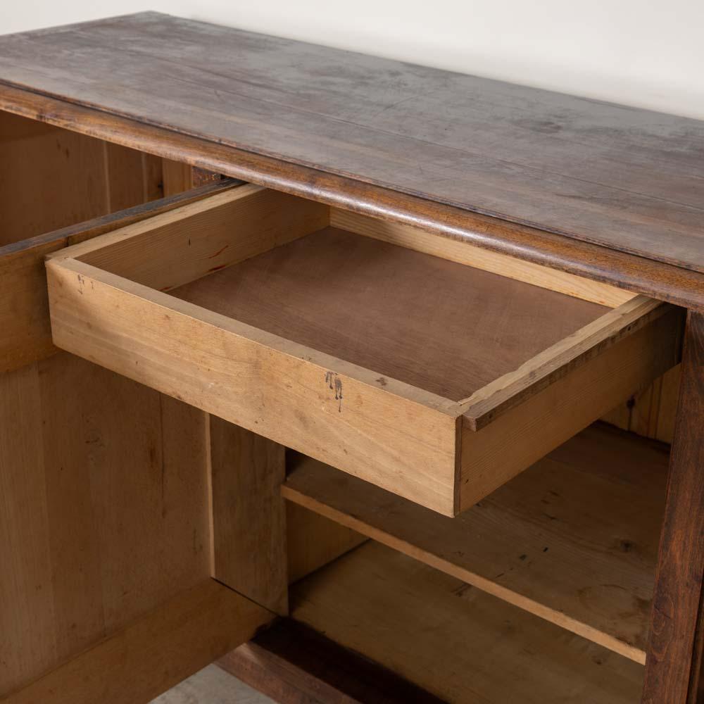 1940s French Brutalist Oak Sideboard in vendita 4