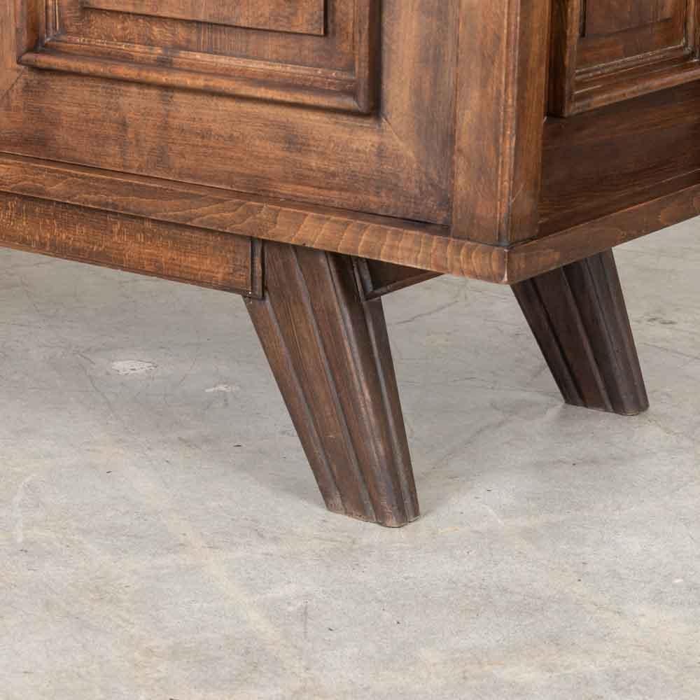 1940s French Brutalist Oak Sideboard in vendita 10