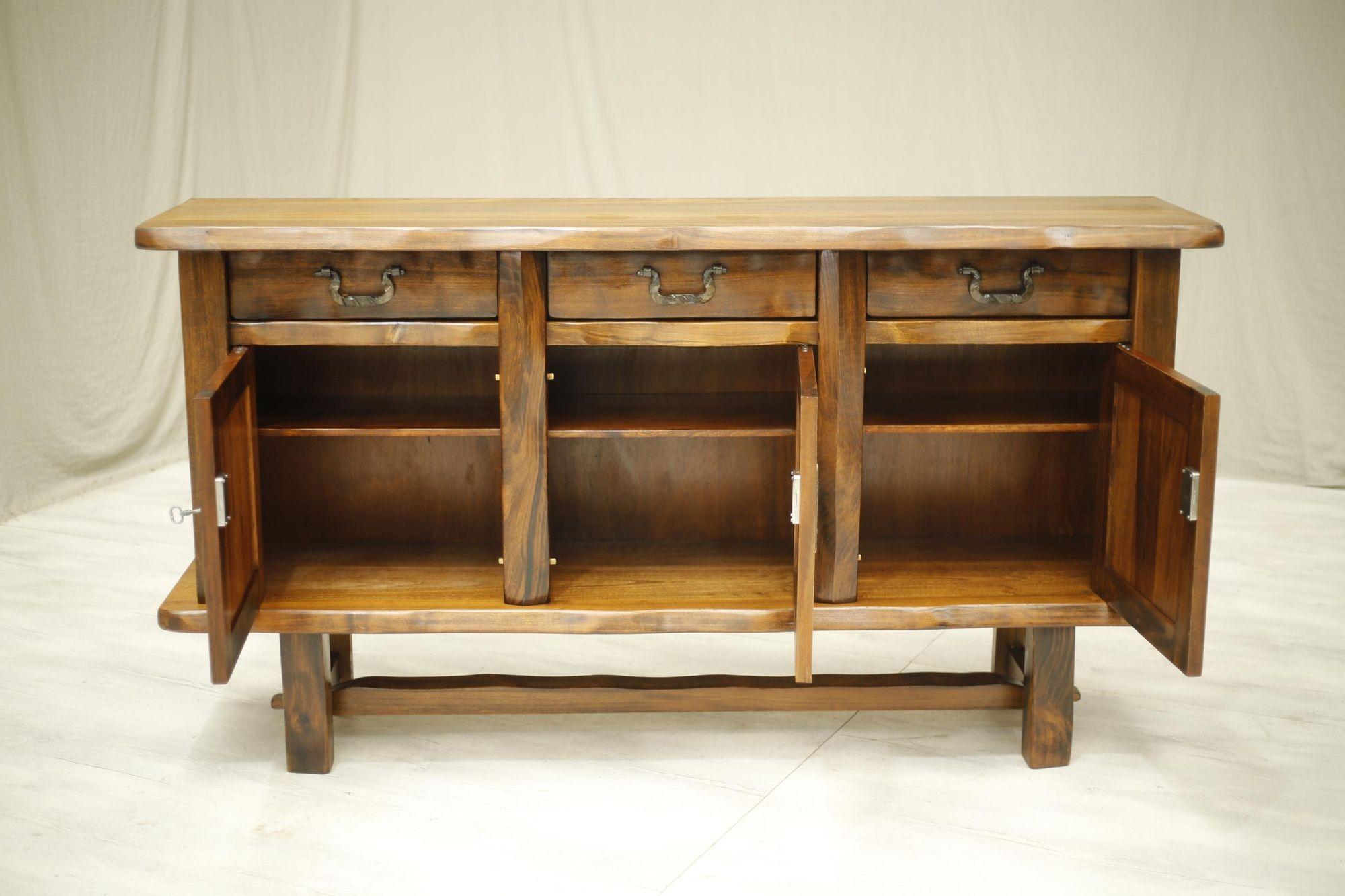 1940's French Brutalist Sideboard 9