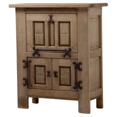 Armoire brutaliste française des années 1940