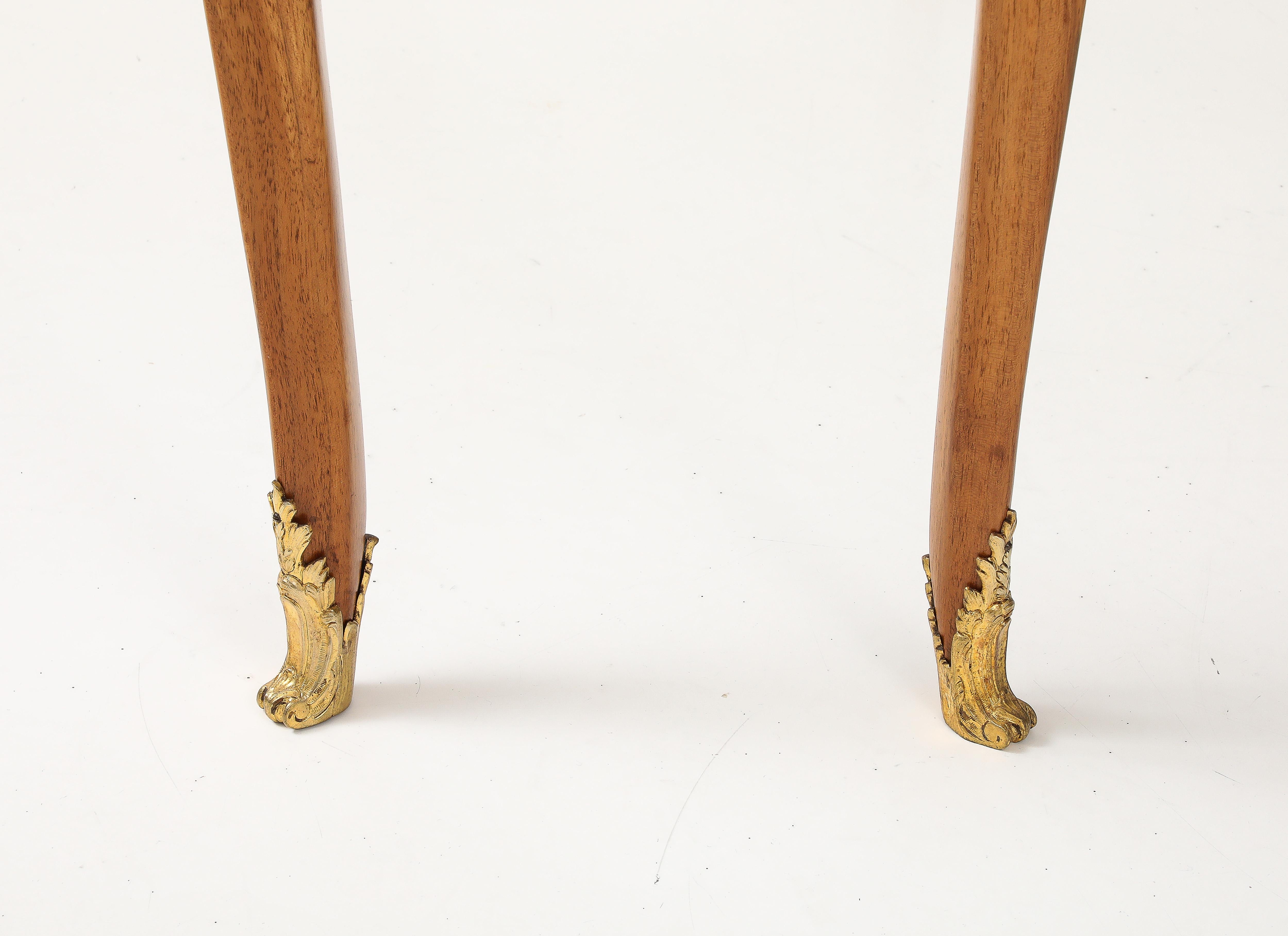 1940's French Burl-wood Tall Bar Cabinet For Sale 6