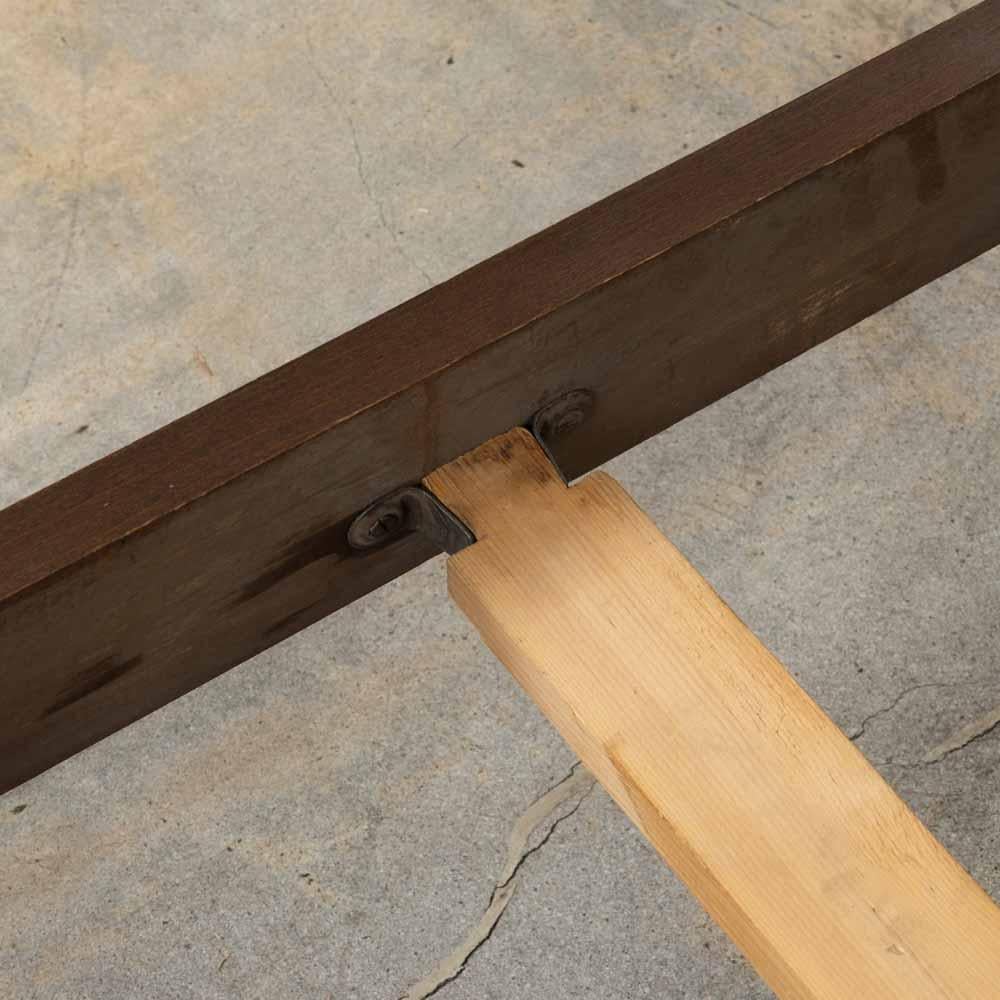 1940s French Carved Wood Double Bed by Charles Dudouyt For Sale 1