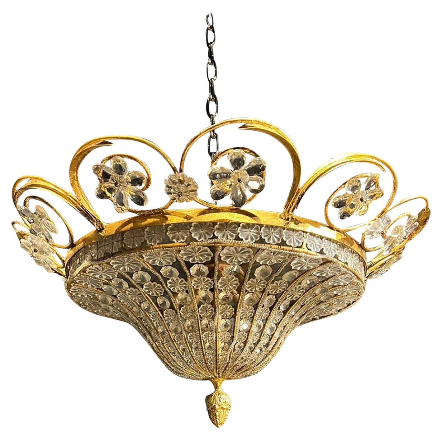 1940s French Chandelier